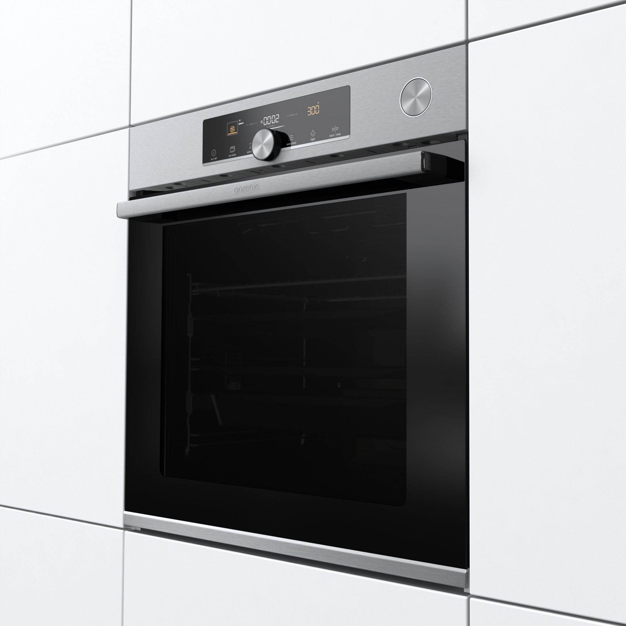 GORENJE Backofen "BSA6747A04XWI", mit 2-fach-Teleskopauszug, AirFry-Funktion