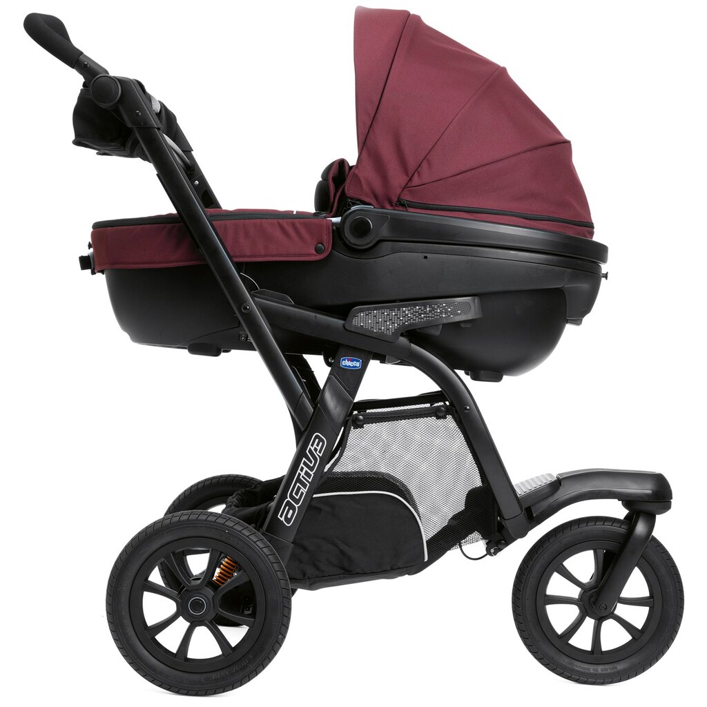 Chicco Kombi-Kinderwagen »Trio-System Activ3 Top, Burgund«, 15 kg