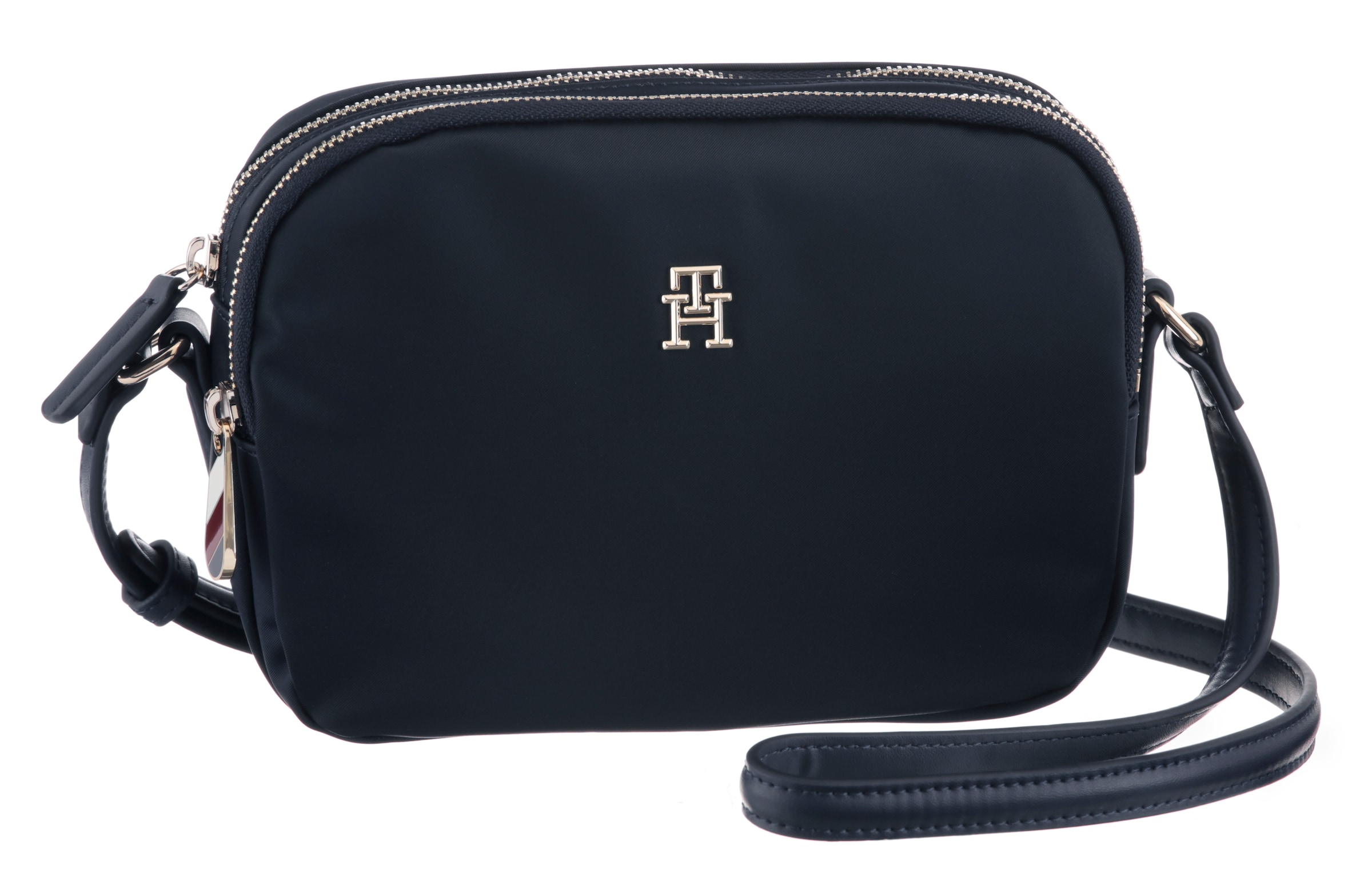 Tommy Hilfiger Umhängetasche "POPPY" mit TH-Emblem vorne günstig online kaufen