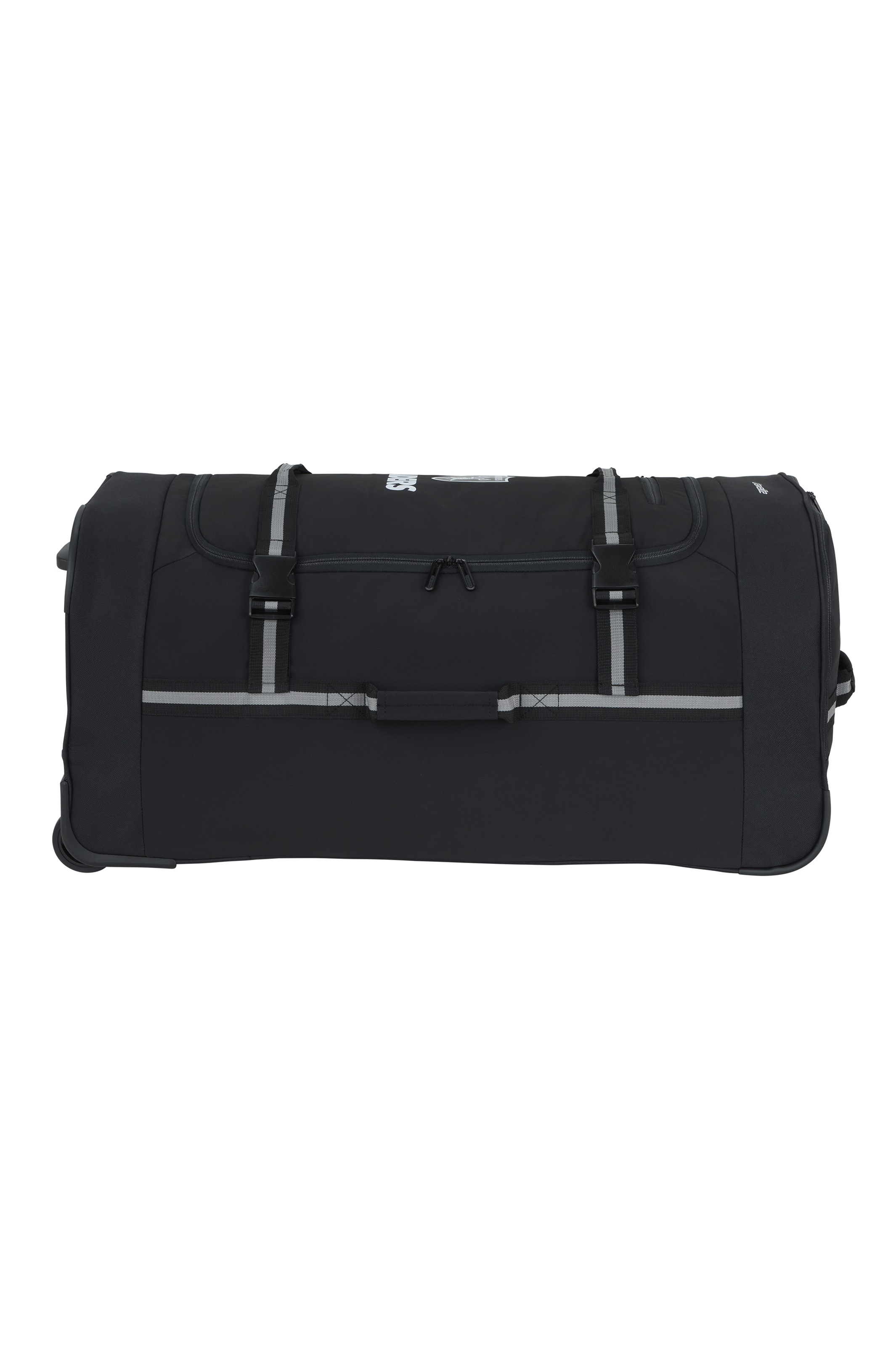 travelite "travelite x NFL Rollenreisetasche" große Öffnung, Schuhfach und Teleskopgestänge – robust und praktisch