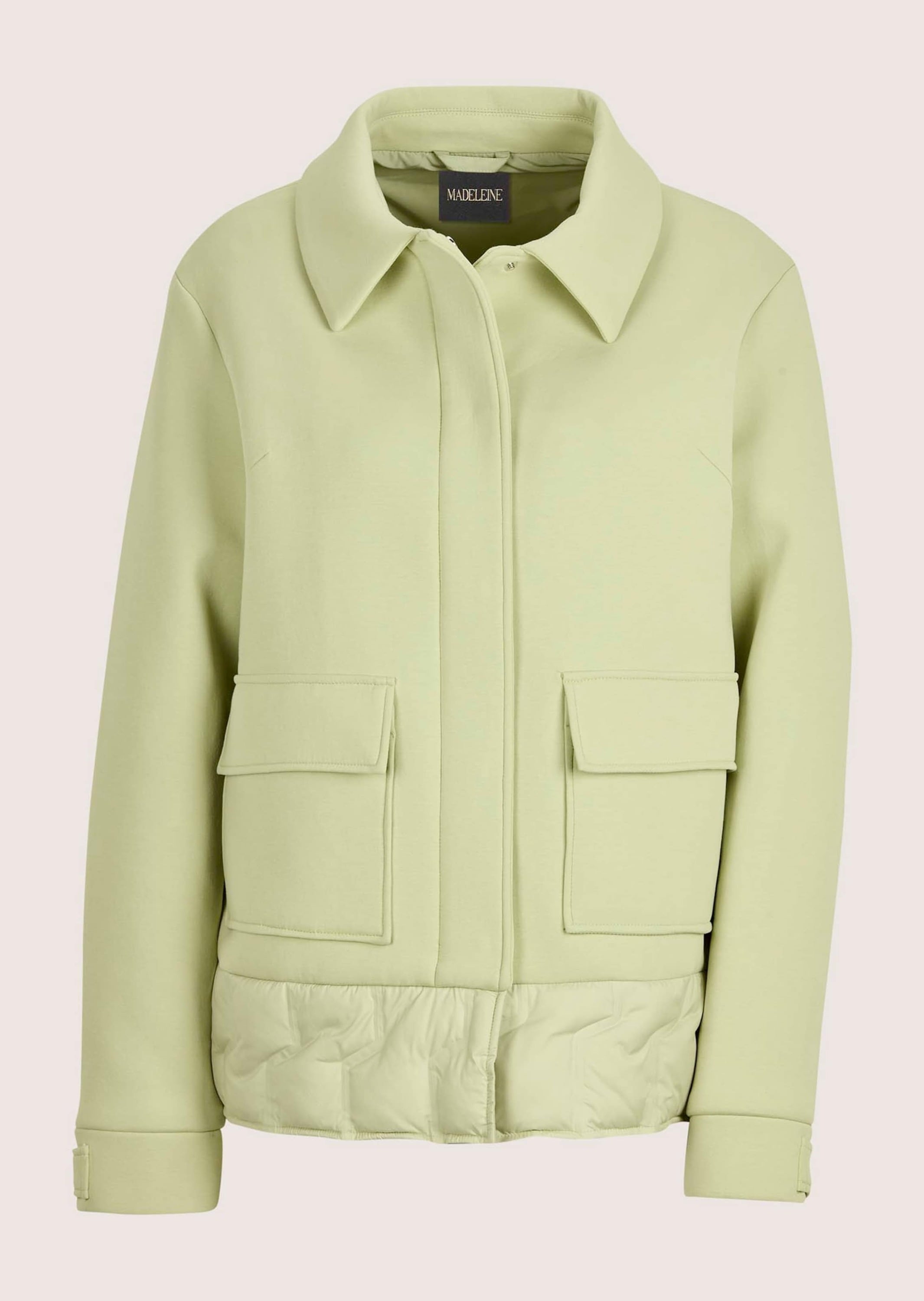 MADELEINE Kurzjacke "Scuba-Jacke Kurzjacke mit Druckknopfverschluss" günstig online kaufen