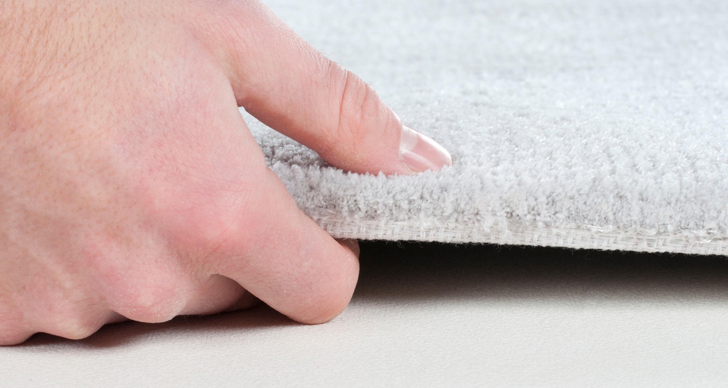 TOM TAILOR HOME Teppich »Powder uni«, rechteckig, 12 mm Höhe, Uni-Farben, besonders weich und flauschig