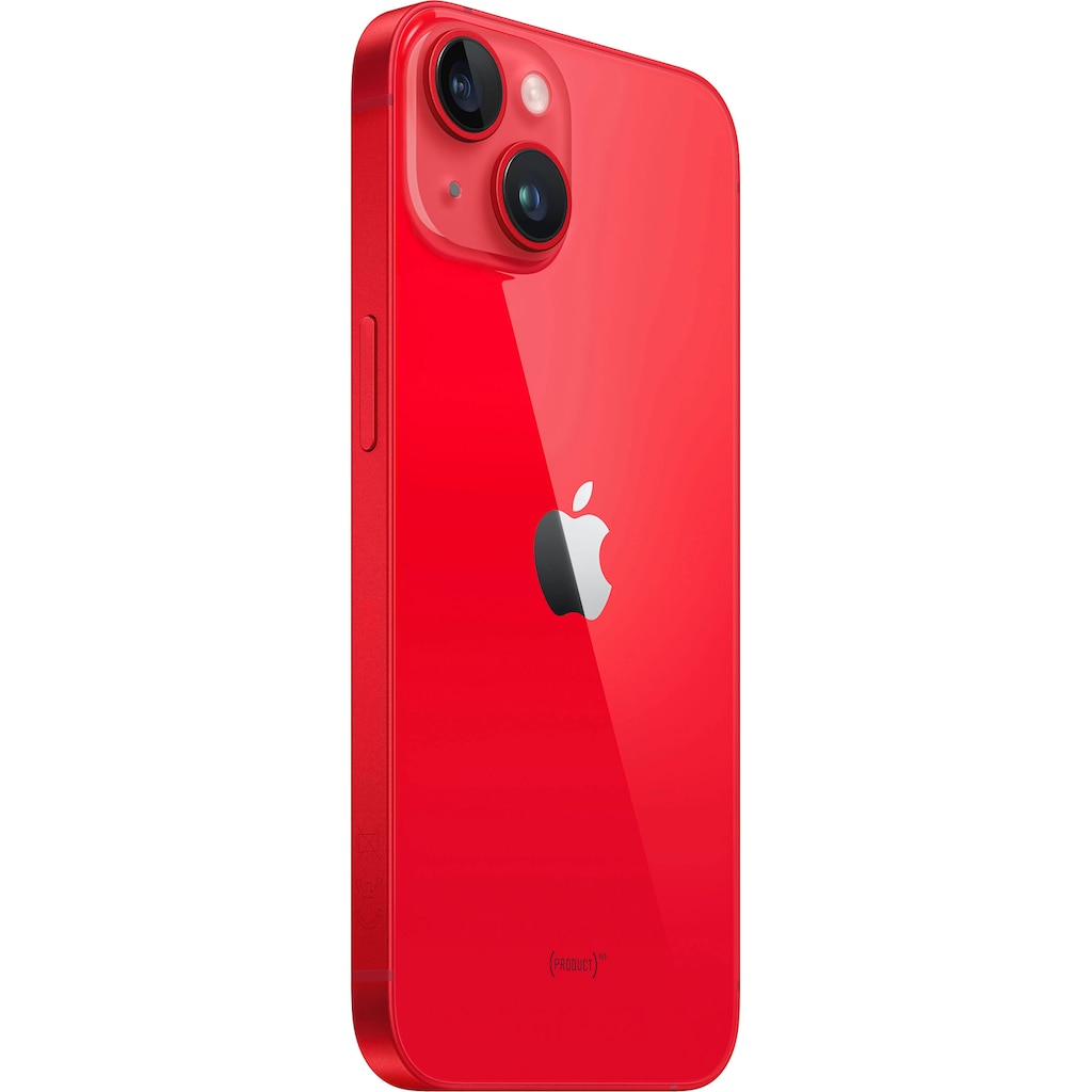 Apple Smartphone »iPhone 14 128GB«, red, 15,4 cm/6,1 Zoll, 128 GB Speicherplatz, 12 MP Kamera