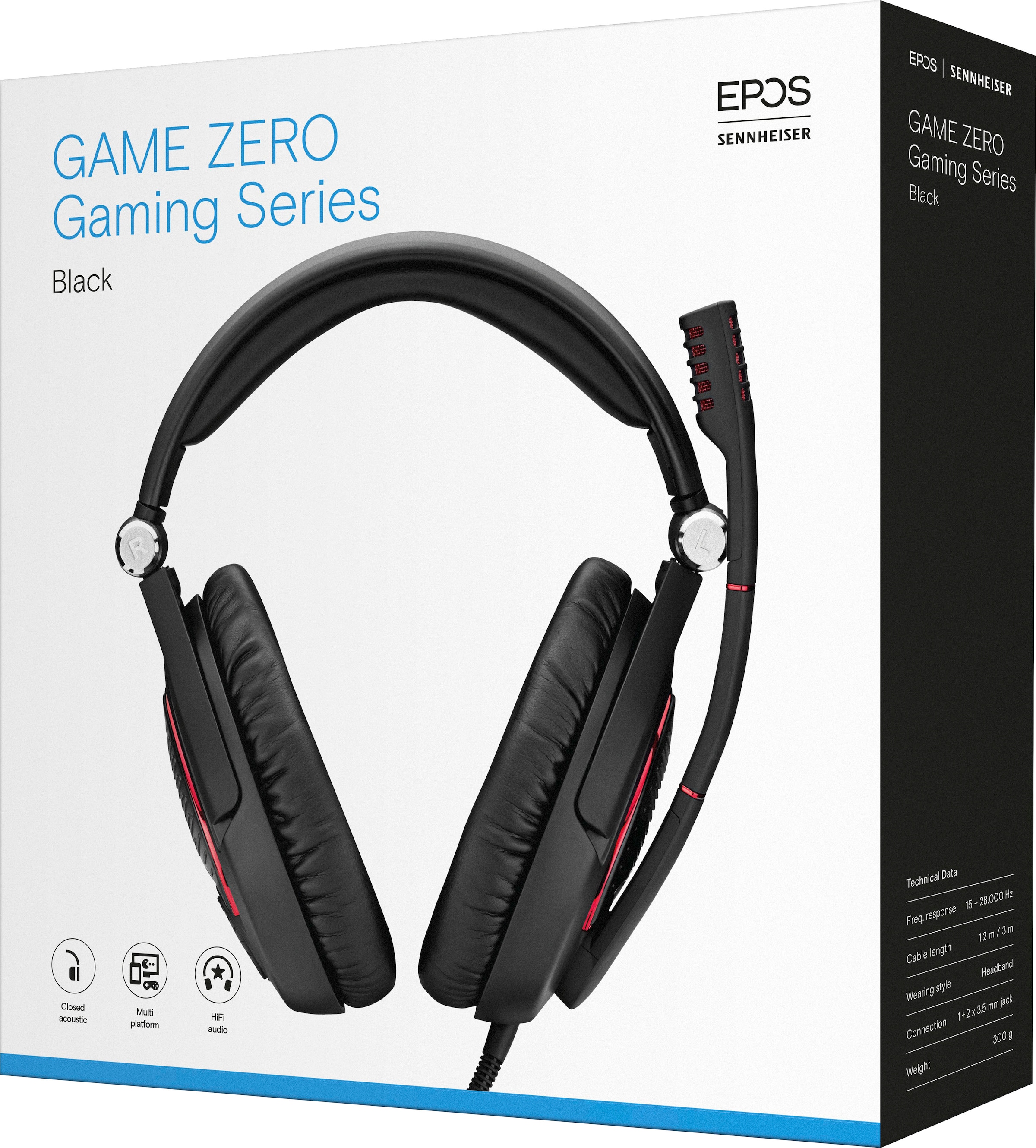 EPOS | Sennheiser Gaming-Headset »Game Zero«, mit geschlossener Akustik
