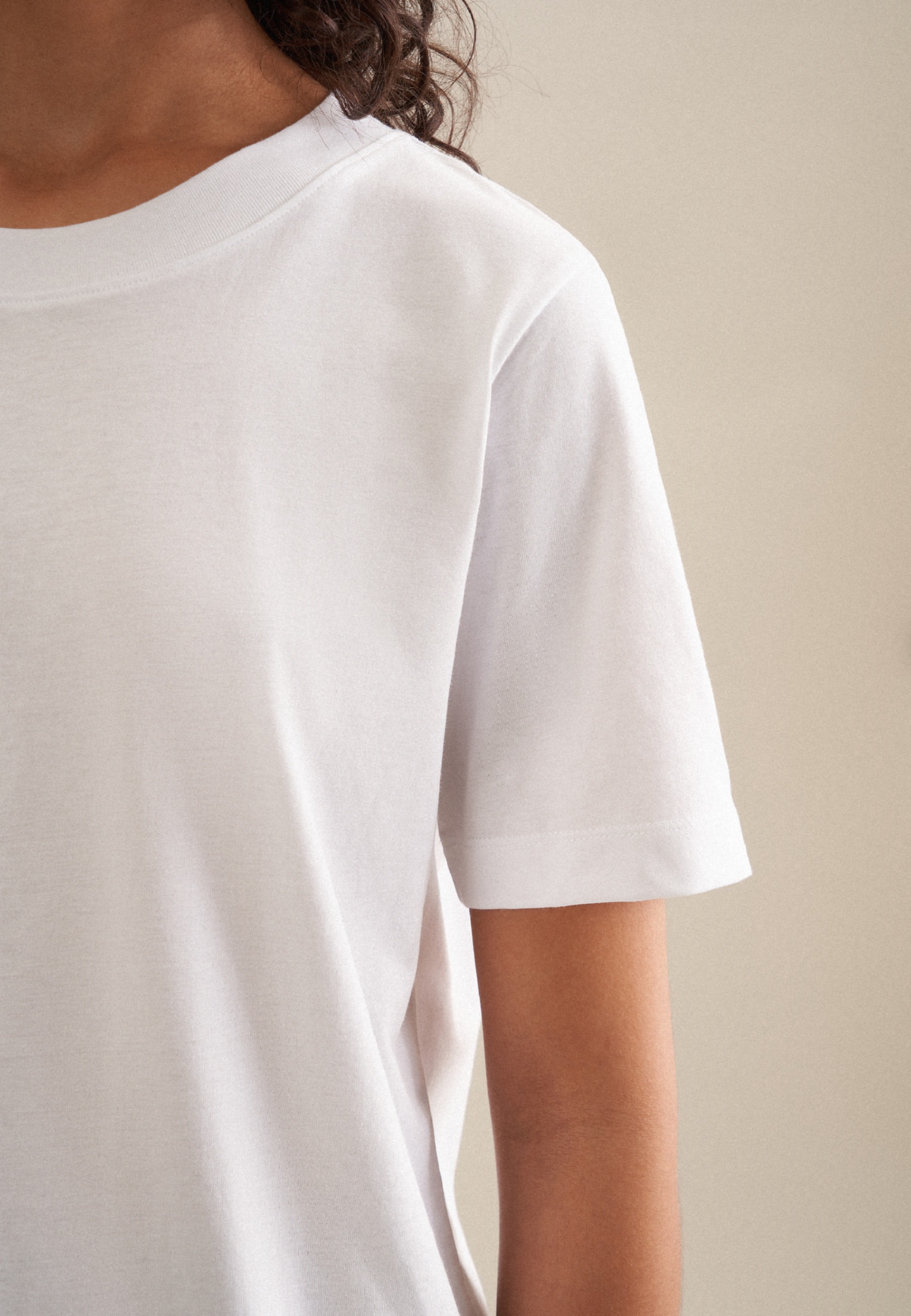 seidensticker T-Shirt »THE TSHIRT«, Kurzarm Rundhals Uni