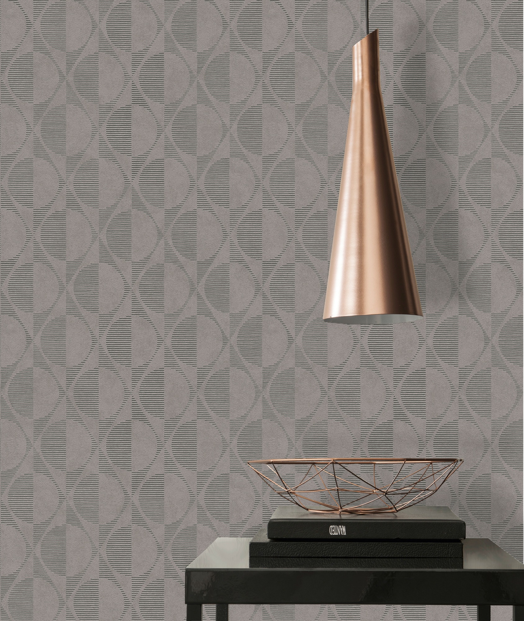 A.S. Création Vliestapete »Pop Style«, gemustert-gepunktet, Geometrische Tapete Tapeten Wohnzimmer Schlafzimmer Küche Flur Design