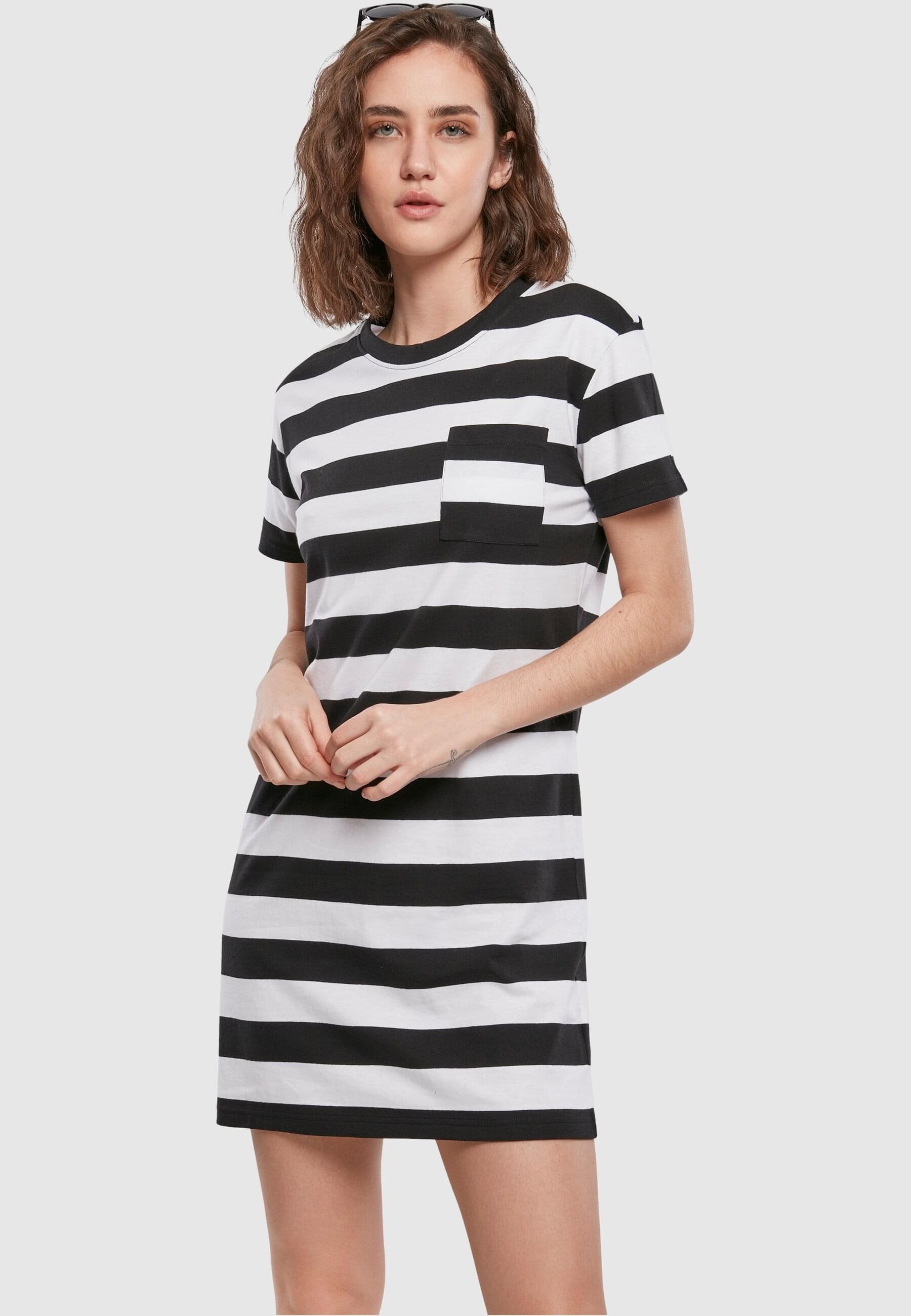 URBAN CLASSICS Shirtkleid »Urban Classics Damen Ladies Stripe Boxy Tee Dress«, (1 tlg.)