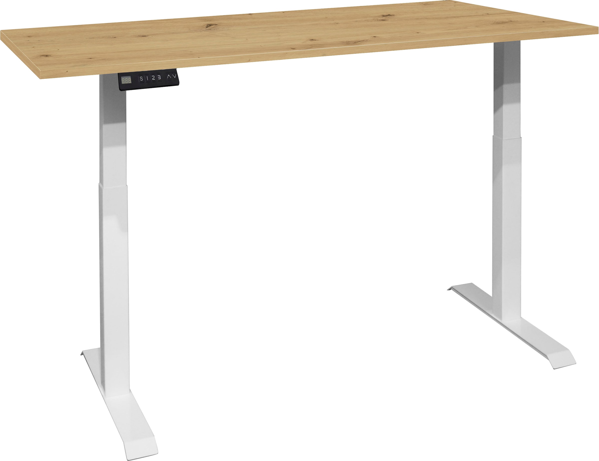 Mäusbacher Schreibtisch "Big System Office", Breite 160 cm, elektrisch höhenverstellbar