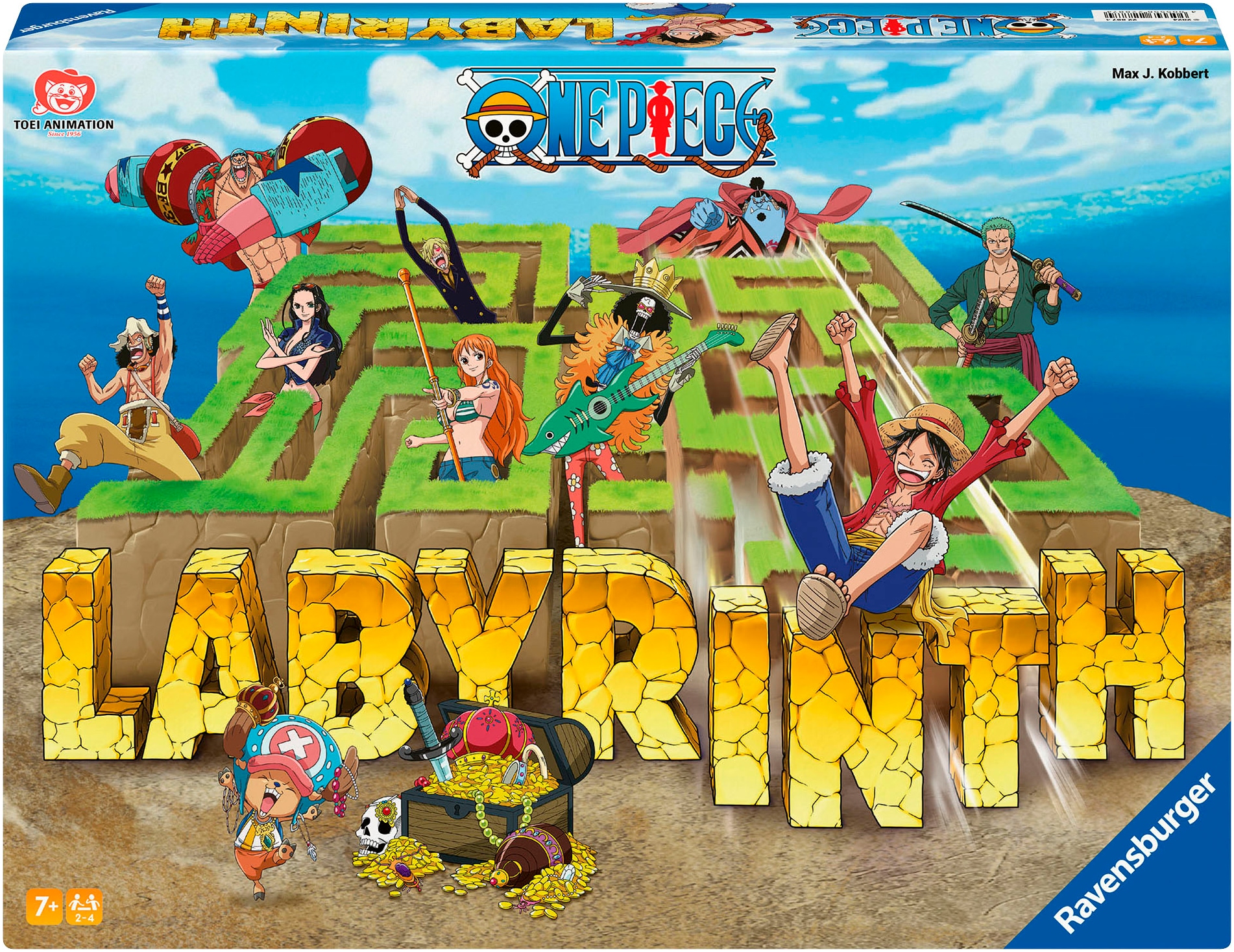 Spiel »One Piece Labyrinth«, Made in Europe, FSC® - schützt Wald - weltweit