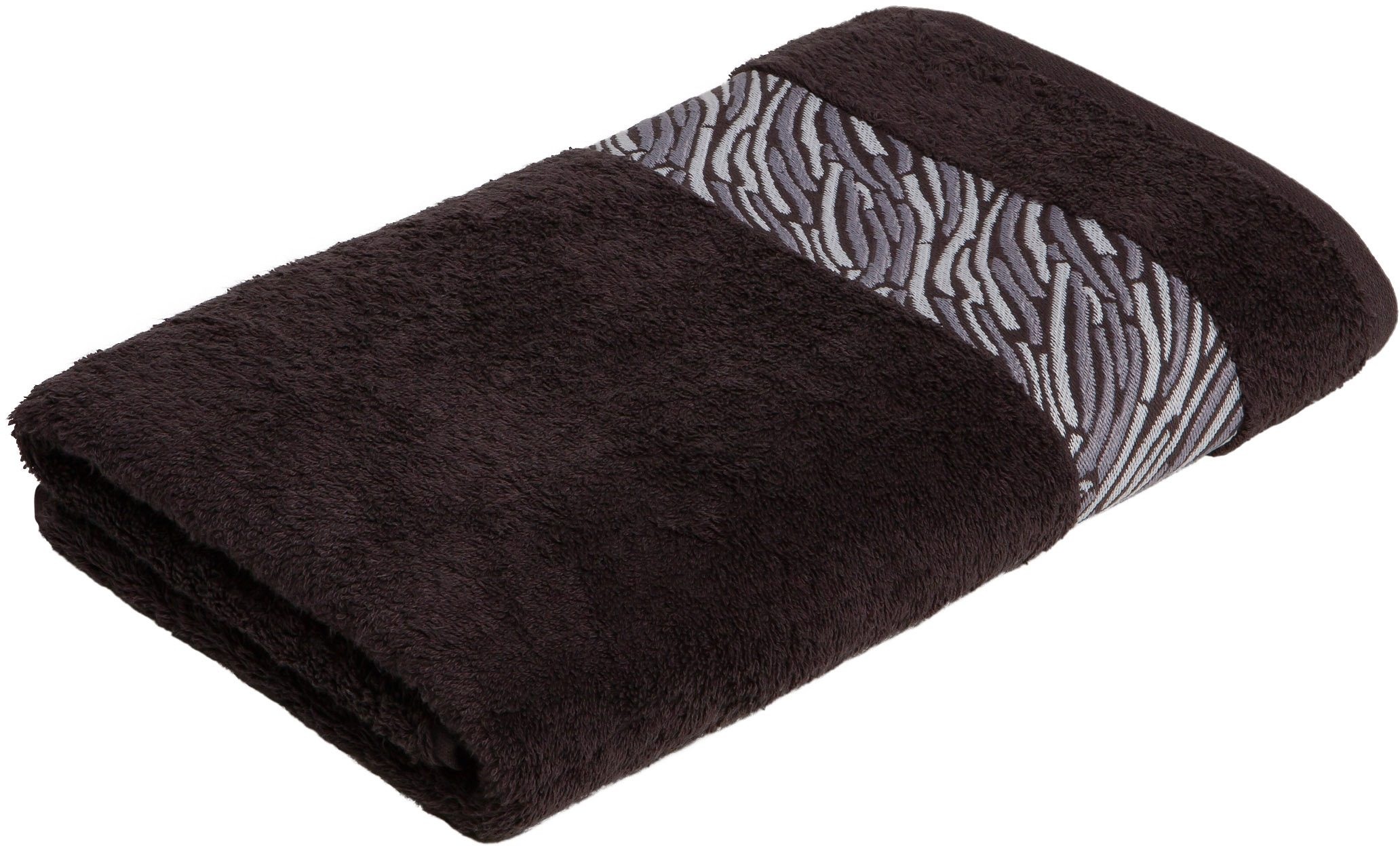 Möve for frottana Badetuch "Shadow" mit Borkenbordüre günstig online kaufen