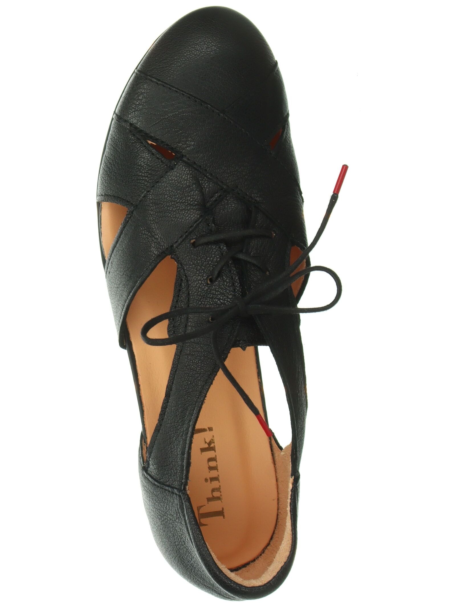 Think! Schnürschuh »Think! Halbschuhe Nappaleder«