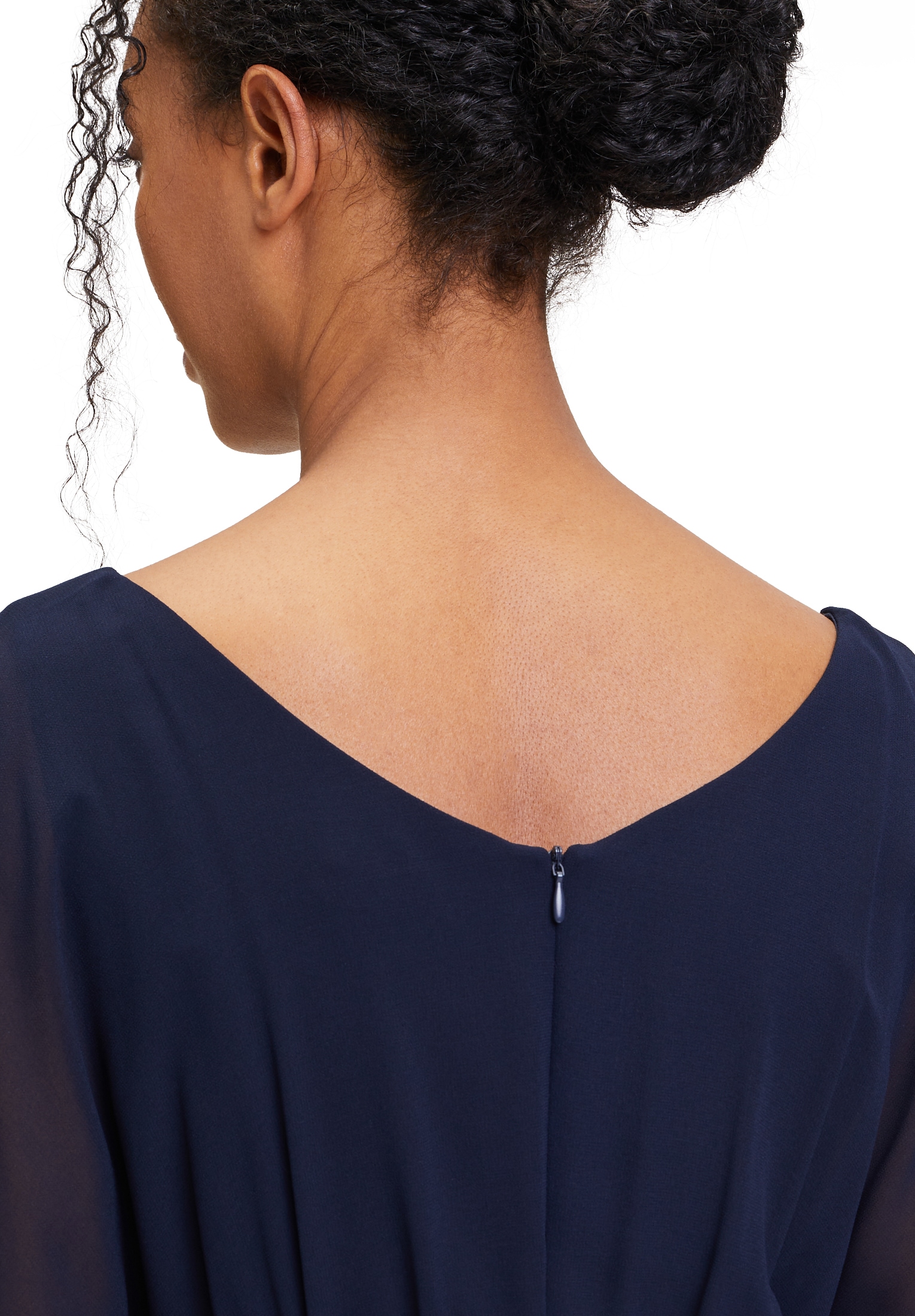 Vera Mont Cocktailkleid »Vera Mont Damen Cocktailkleid kurzarm«, Raffung