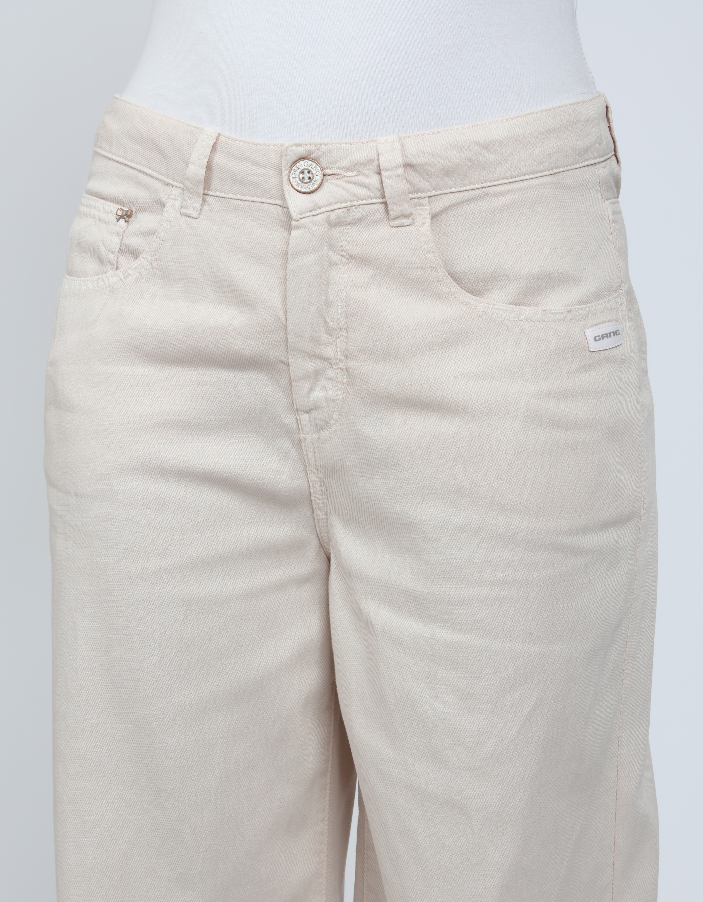 GANG Weite Jeans »94CARLOTTA« weiter Fit im bodenlangen Palazzo-Style