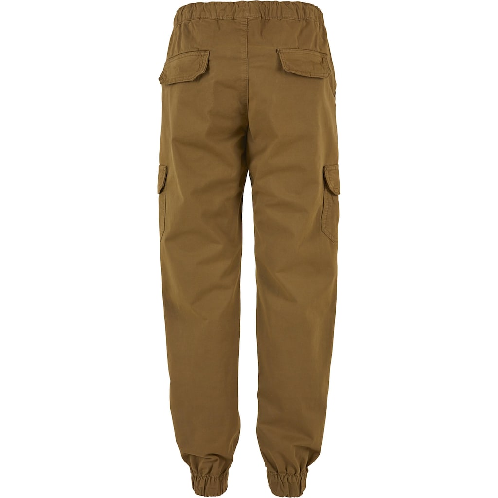 URBAN CLASSICS Cargohose »Urban Classics Damen Ladies High Waist Cargo Jogging Pants«, (1 tlg.)