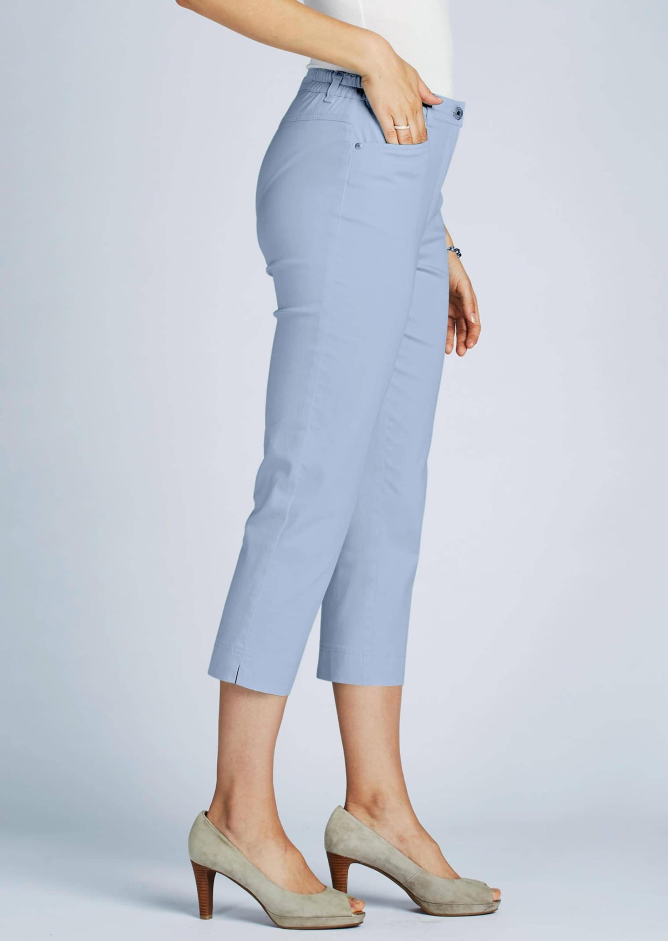 GOLDNER 7/8-Hose "Kurzgröße Leichte 7/8 Baumwoll-Hose Carla" günstig online kaufen