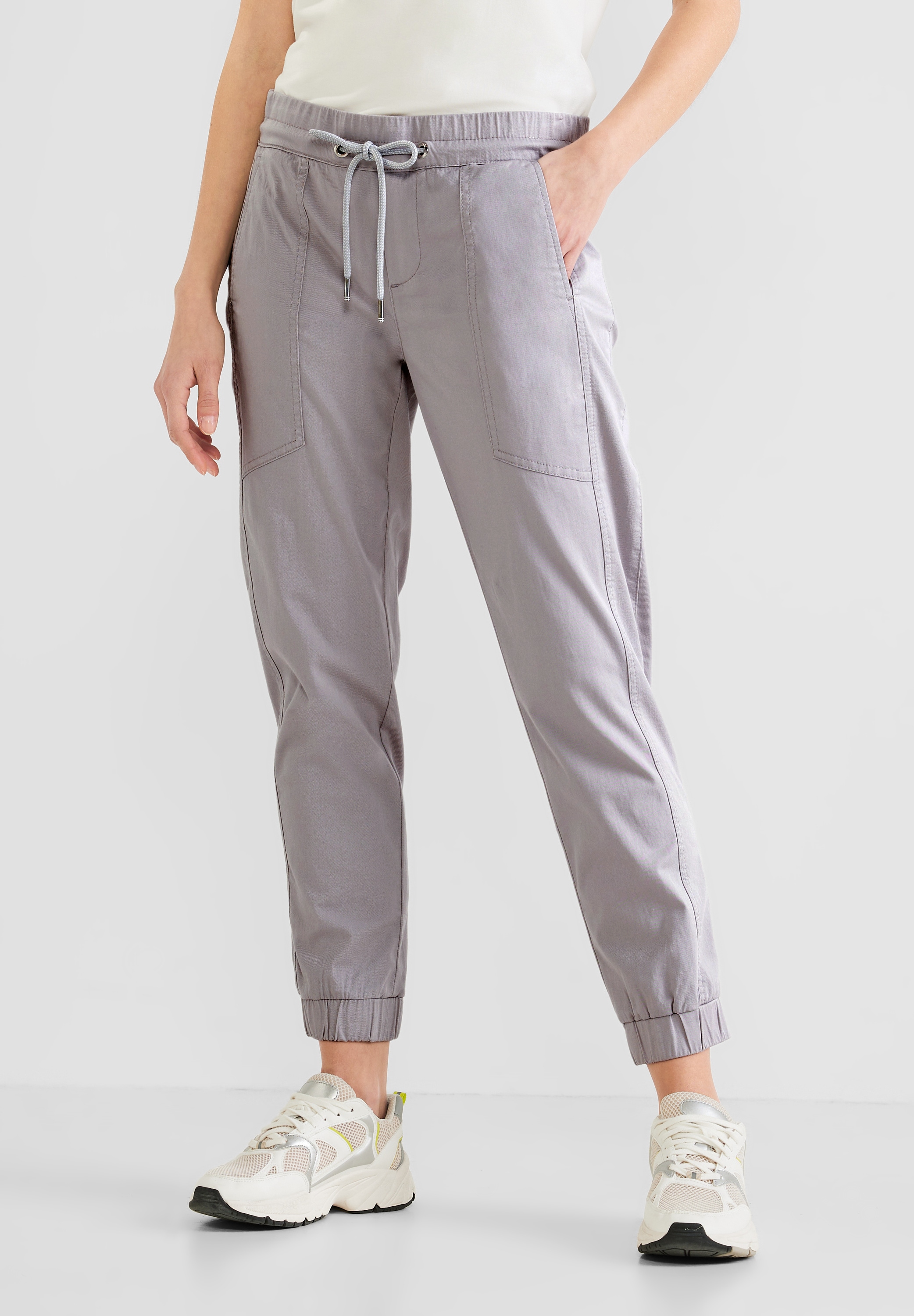 STREET ONE Dehnbund-Hose, 4-Pocket Style
