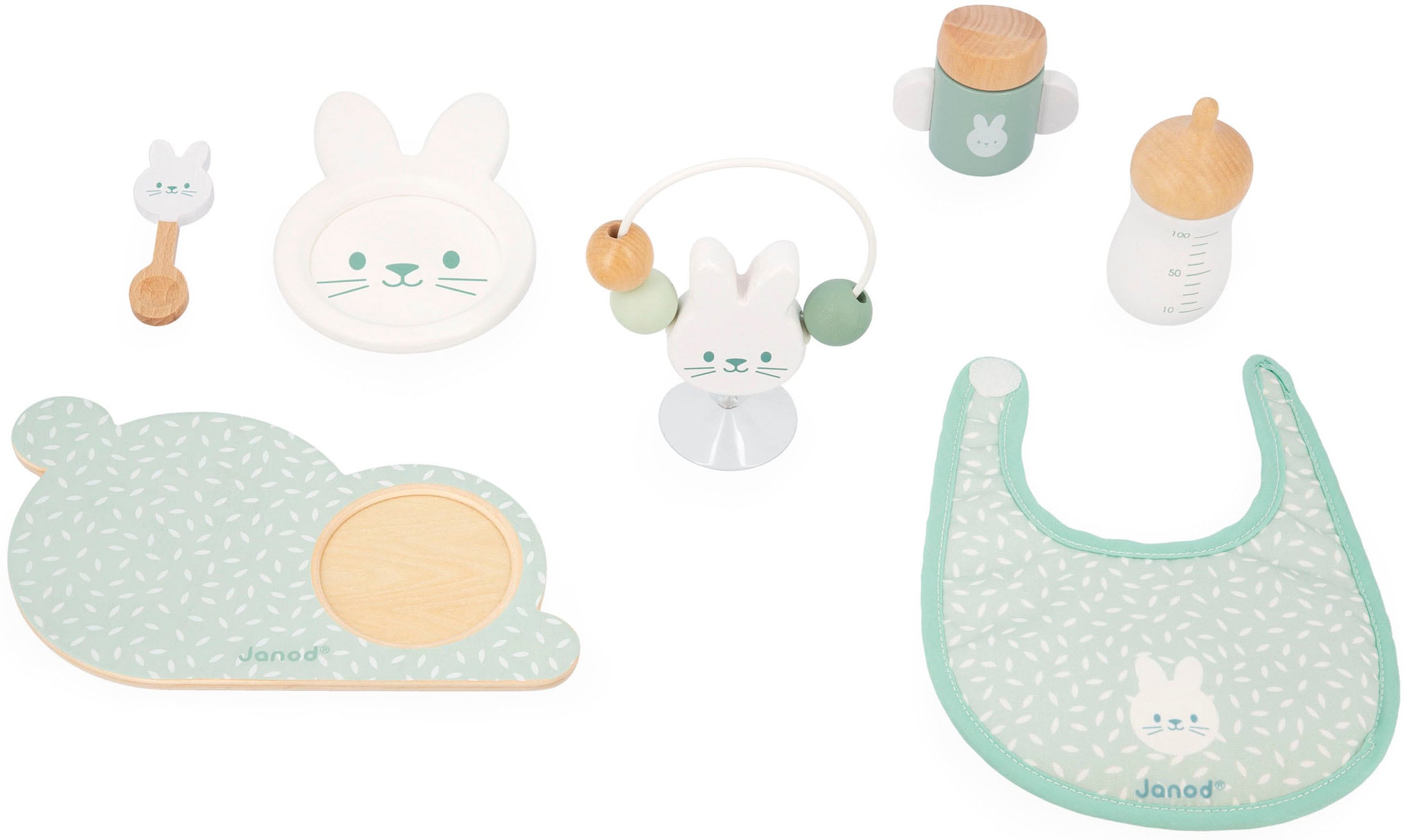 Janod Puppen Accessoires-Set »Puppenbaby-Set - Zen«, FSC®- schützt Wald - weltweit