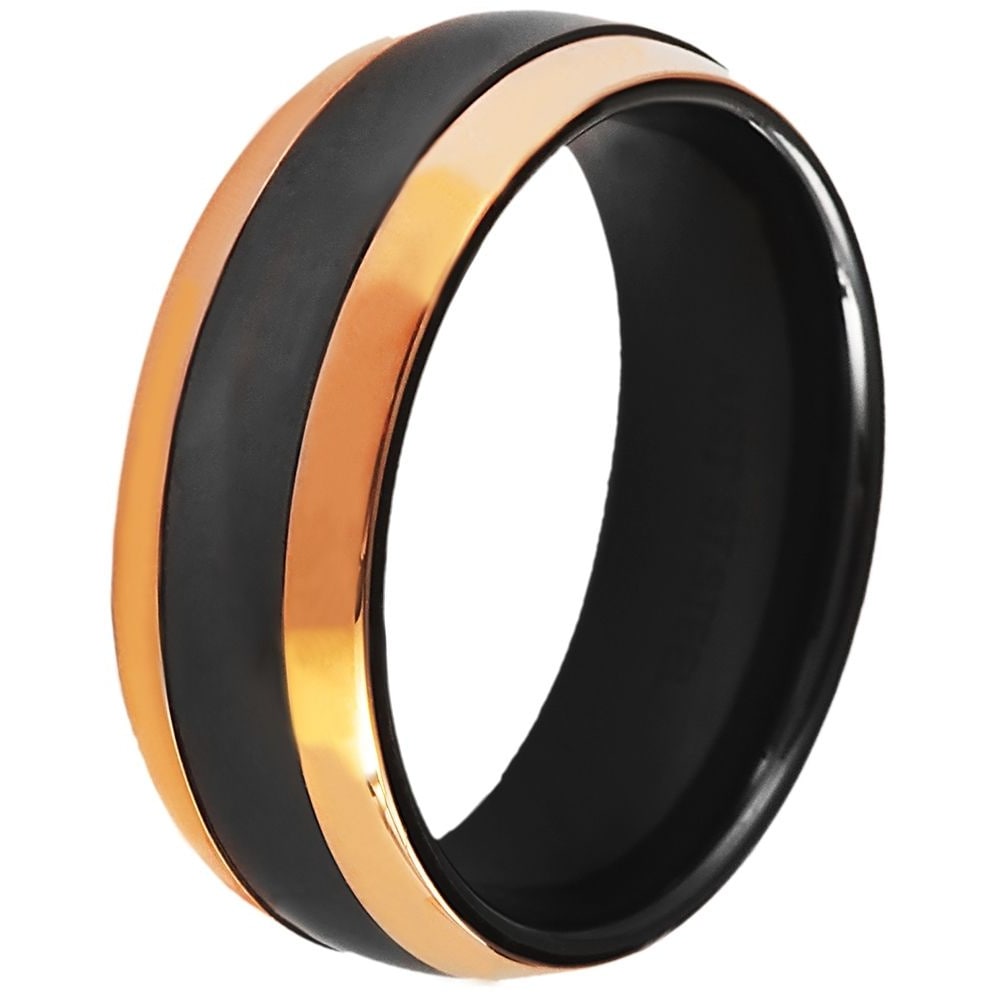 Fingerring ADELIA´S "Damen Ring aus Edelstahl" Gr. 60, gold, Fingerringe, Damen, 60, Edelstahl, Fingerring 2