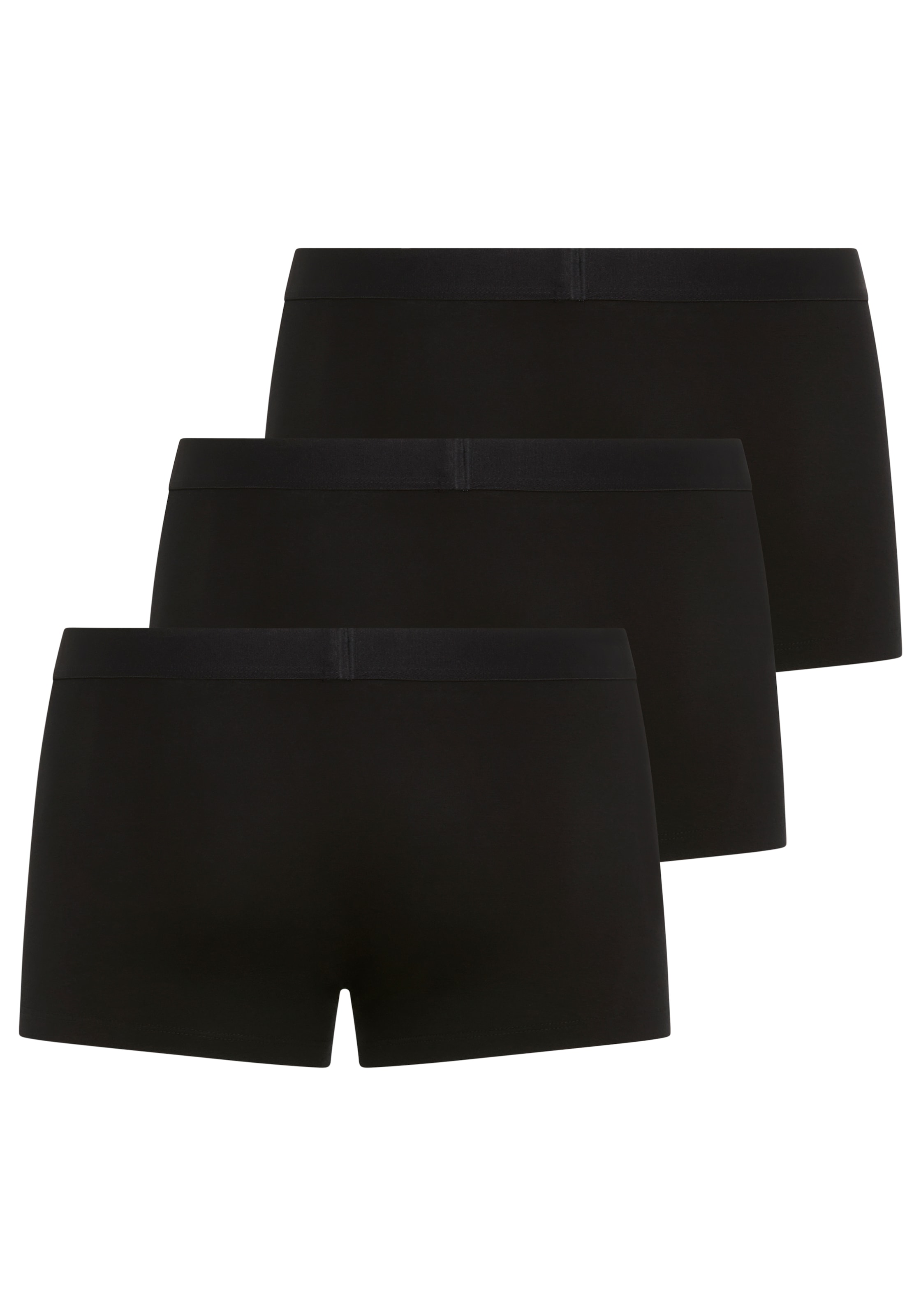 HUGO Underwear Trunk, (Packung, 3 St.), mit kontrastfarbigem Bund