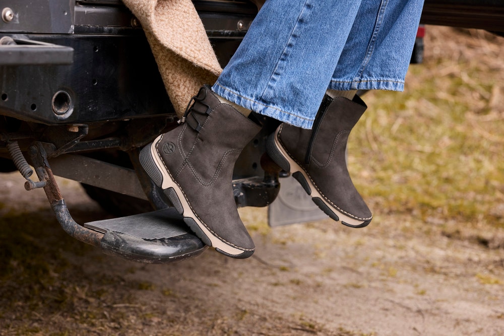 Rieker Winterboots  Keilboots, Stiefelette, Sneakerboots mit Schnürelement