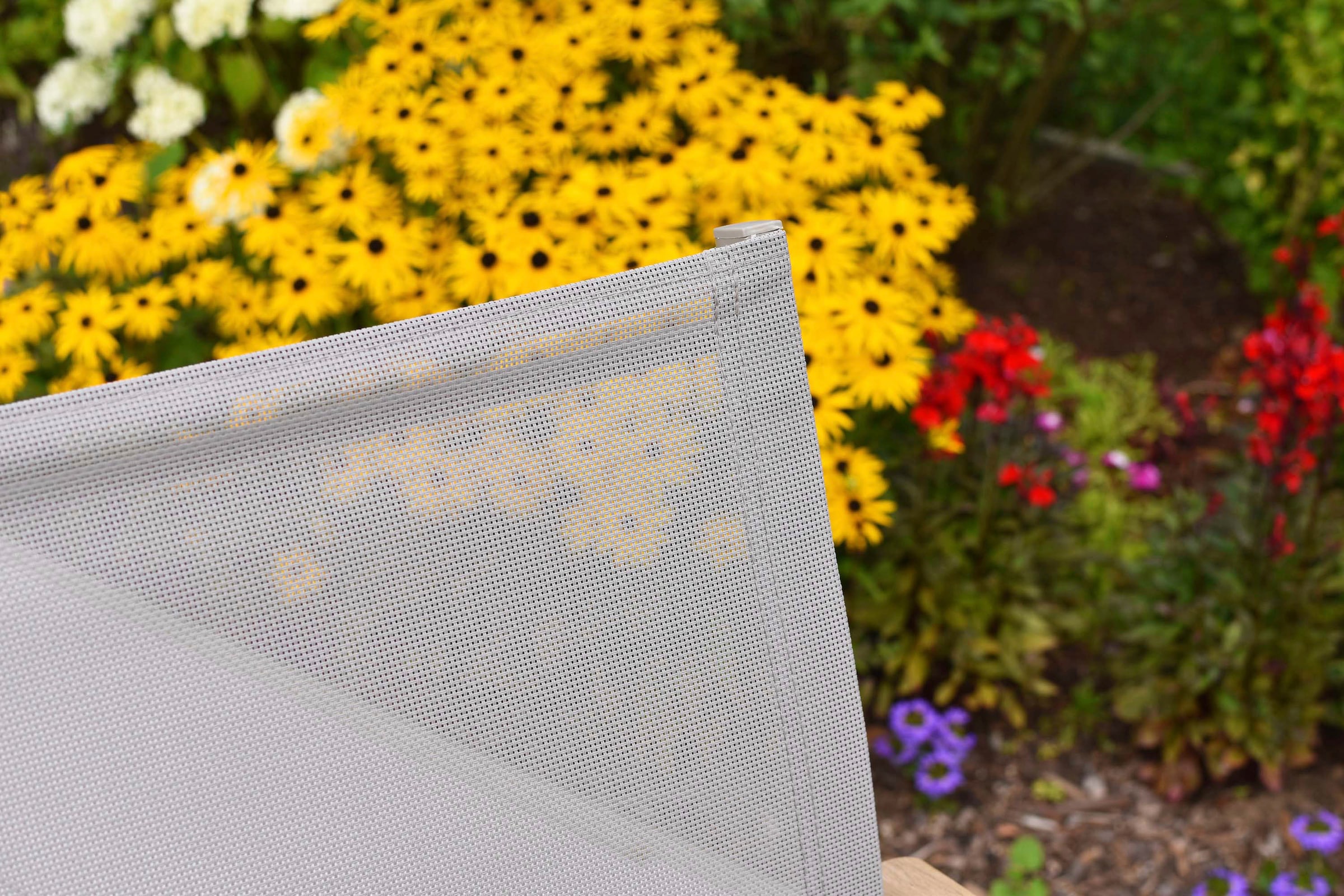 MERXX Garten-Essgruppe »Piemont« Set, 7 tlg. inkl. 6 Stapelsessel, 1 Tisch