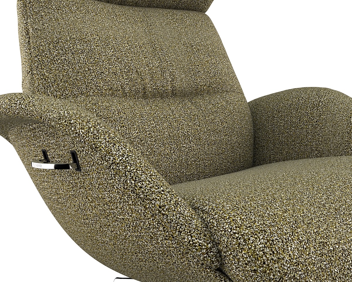FLEXLUX Relaxsessel »Relaxchairs More«, Kopfteilverstellung, Rücken- & Fuß Premium BAUR | Alu Komfort, drehbar