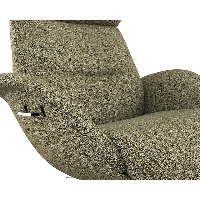 FLEXLUX Relaxsessel »Relaxchairs More«, Premium Komfort, Rücken- &  Kopfteilverstellung, drehbar, Fuß Alu | BAUR