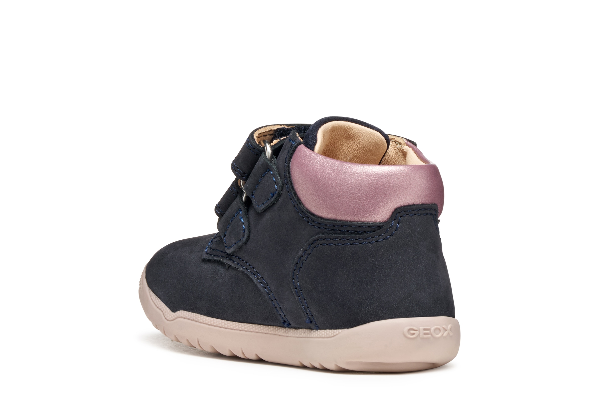 Geox Lauflernschuh »B MACCHIA GIRL«, Babyschuh, Lauflernschuh mit Klettverschluss