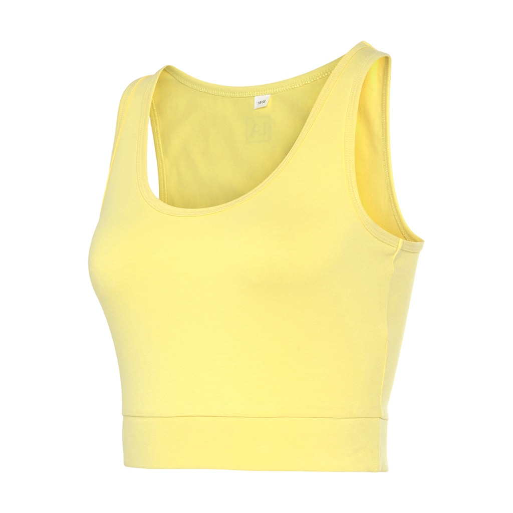 LASCANA ACTIVE Sporttop »-Basic-Crop-Top«