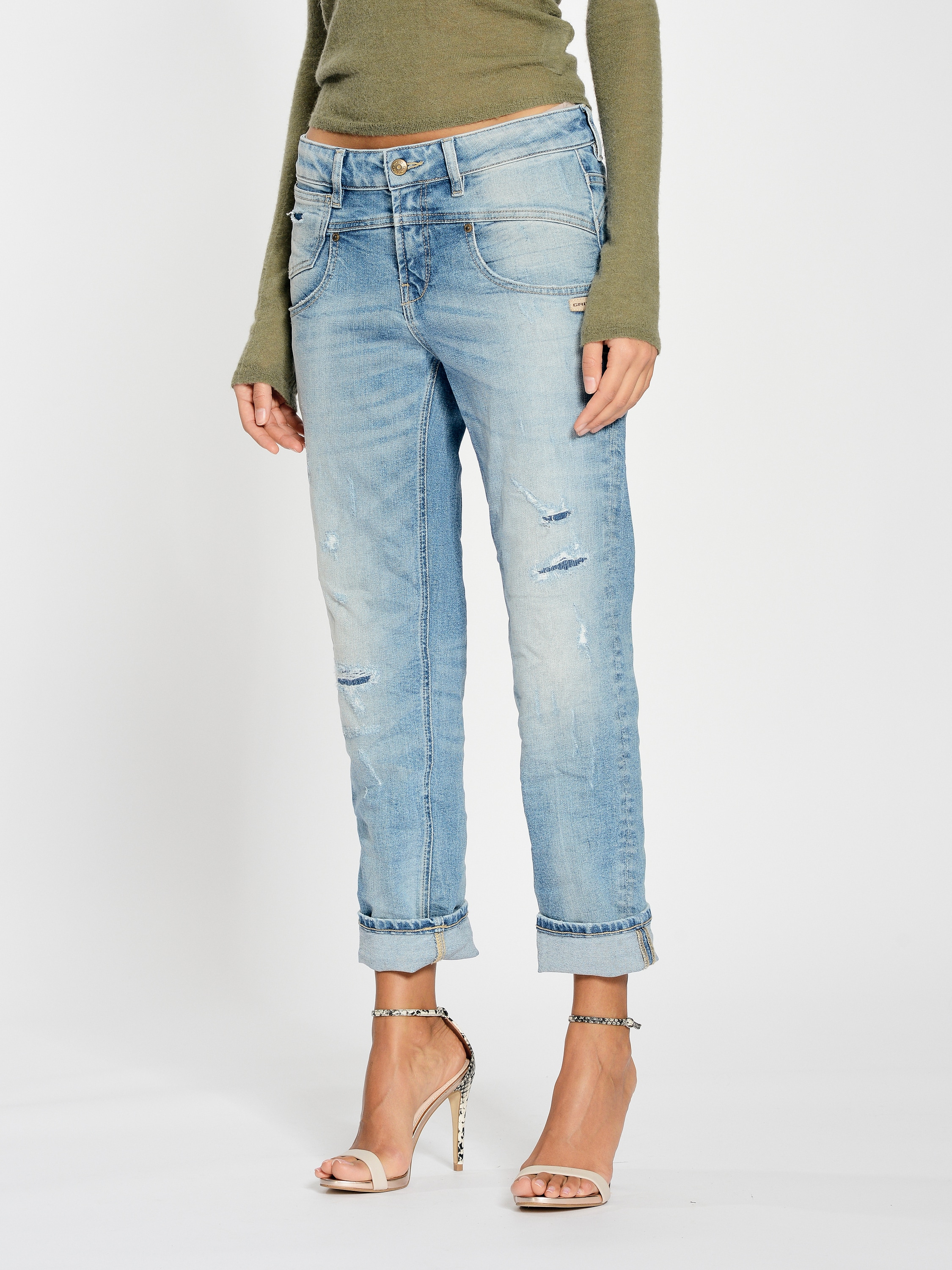 GANG Loose-fit-Jeans »GANG Jeans Loose Fit 94BO CROPPED«