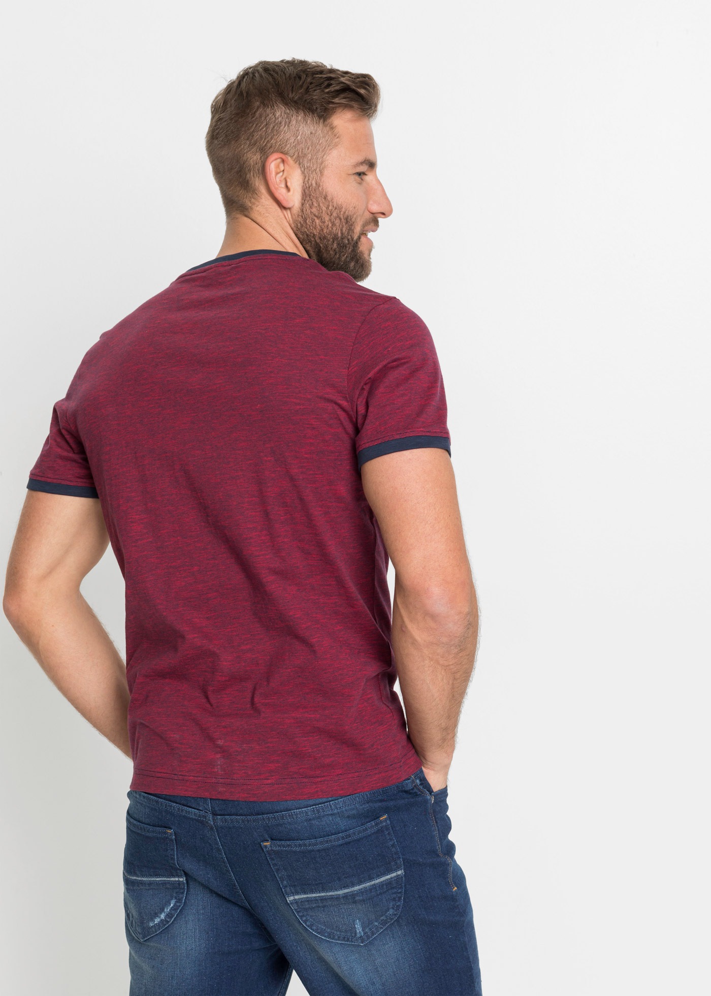 Thumbnail - bonprix T-Shirt "T-Shirt mit Schnürung aus Baumwolle" T-Shirt mit Schnürung aus Baumwolle