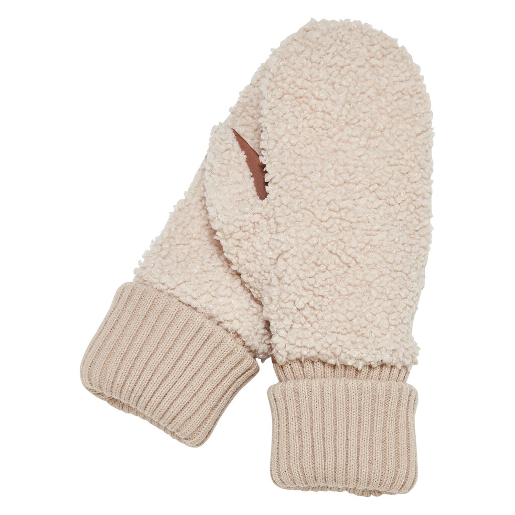 URBAN CLASSICS Baumwollhandschuhe »Urban Classics Unisex Basic Sherpa Gloves«