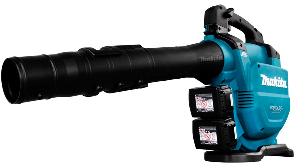 Makita Akku-Laubbläser »DUB363PT2V«, 65 m/s, 13,4 m3/min, 2 Akkus 18V/5 Ah und Doppel-Schnellladegerät