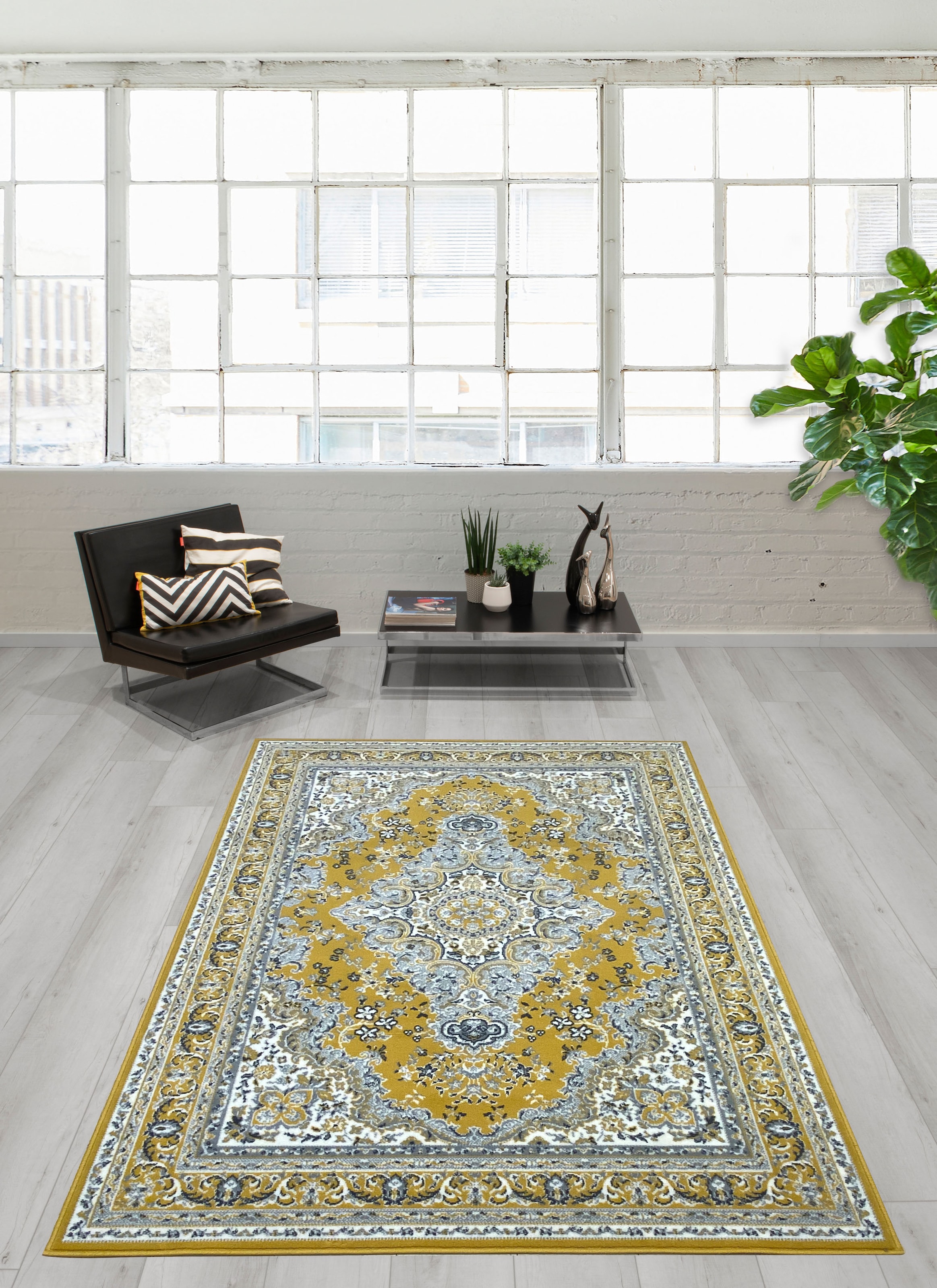 my home Teppich "Oriental, Made in Belgium" rechteckig 7 mm Höhe Orient-Opt günstig online kaufen