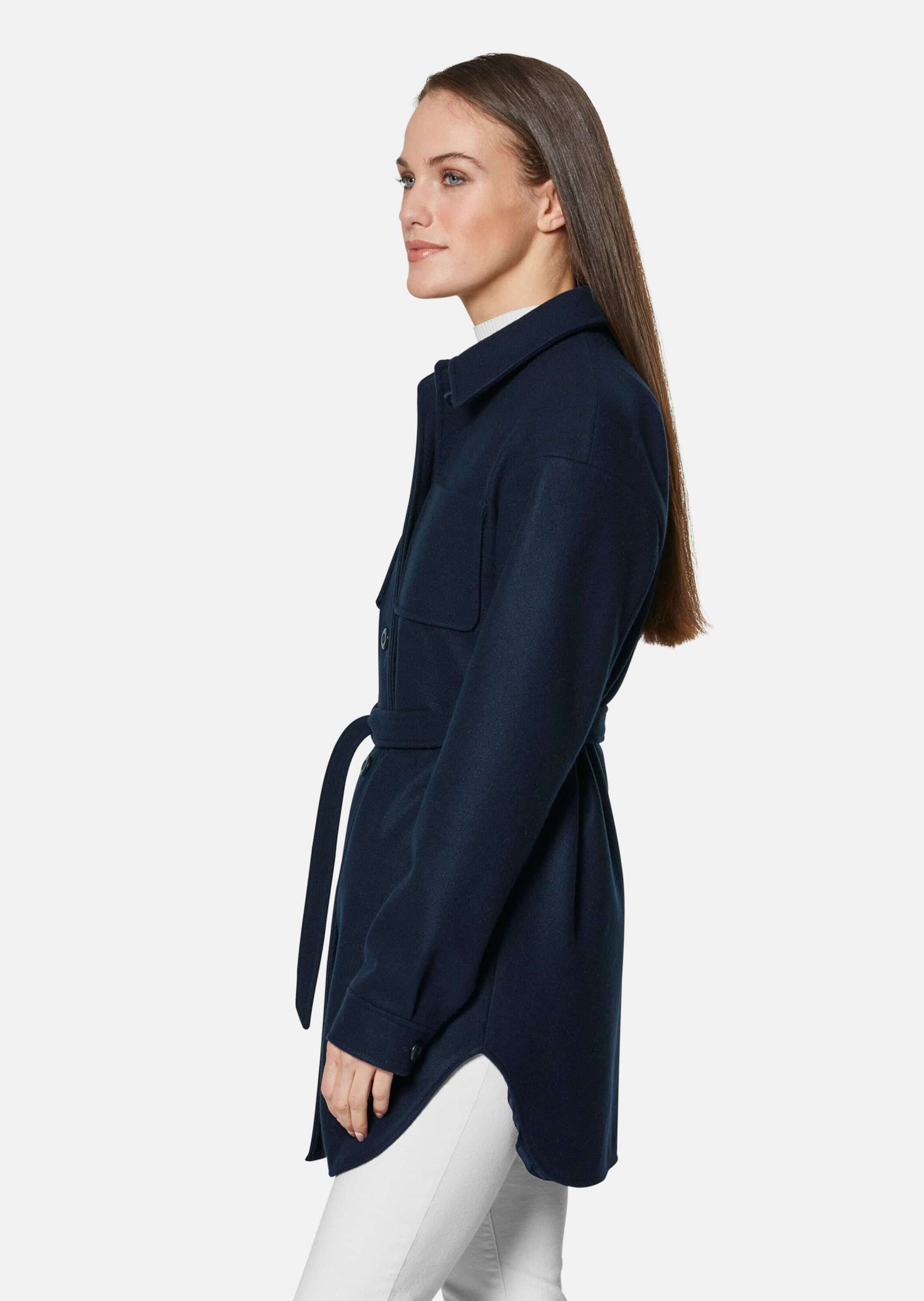 MADELEINE Outdoorjacke »Jacke Hemdjacke mit Bindegürtel«