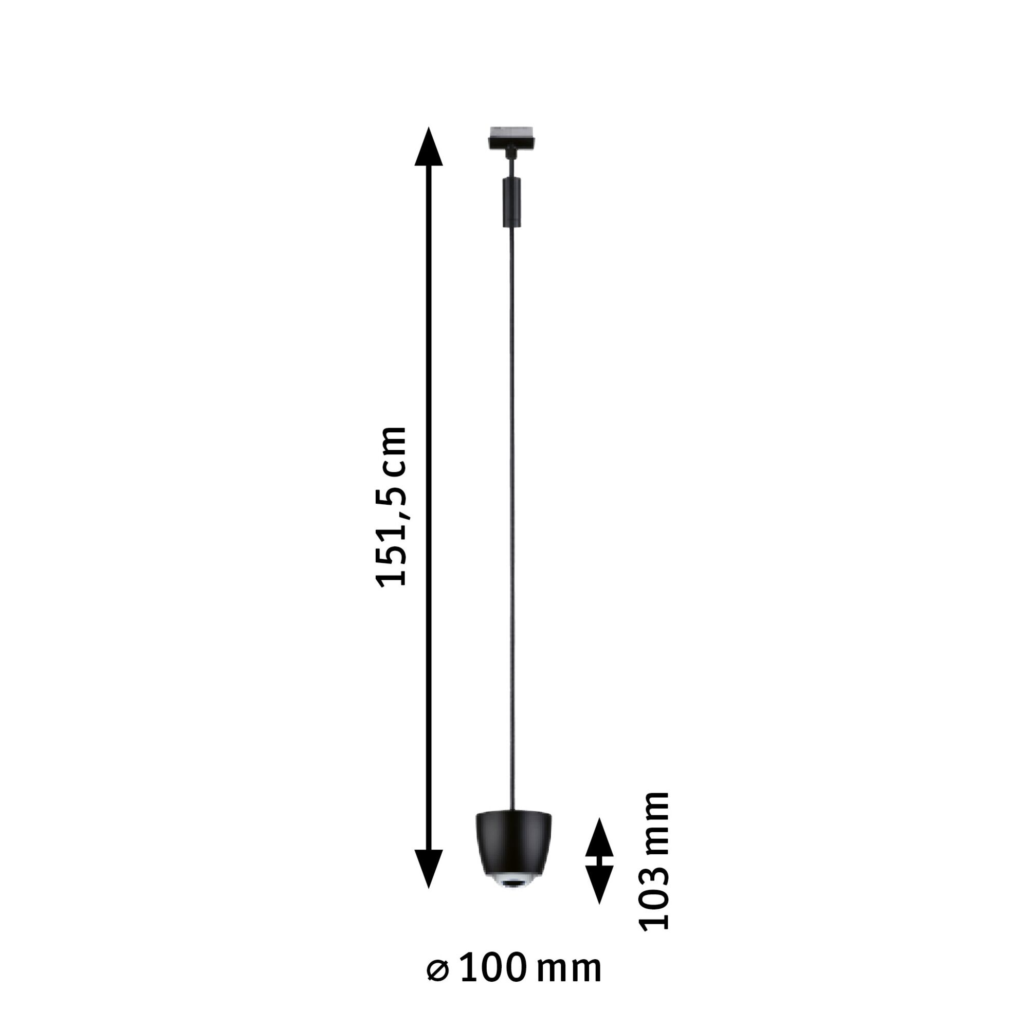Paulmann Schienensystem-Leuchten »Tyros 200lm 4,5W RGBW+ dimmbar 230V« LED-Modul 1 Stk. Tageslichtweiß Smart Home