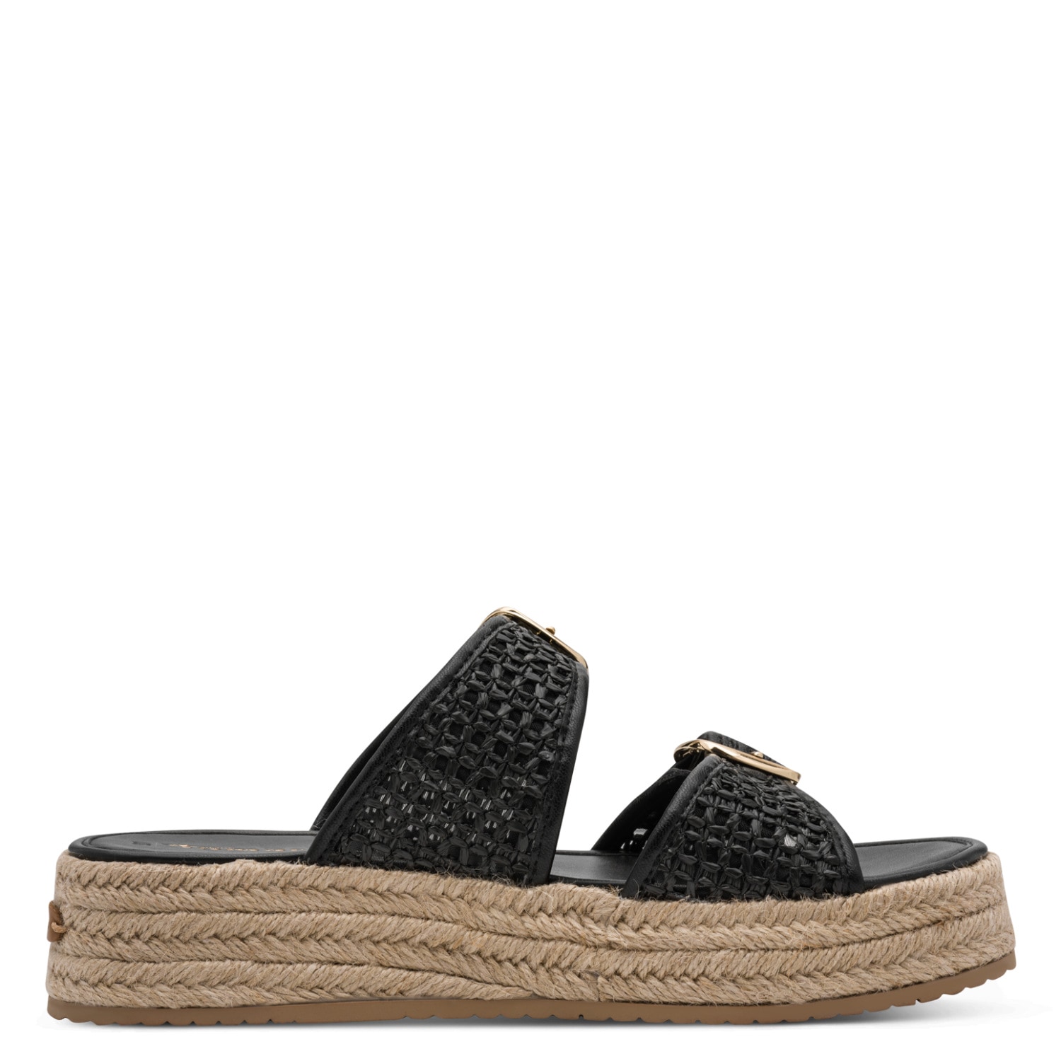 Tamaris Pantolette  Plateau, Sommerschuh, Schlüpfschuh mit sommerlicher Lochung