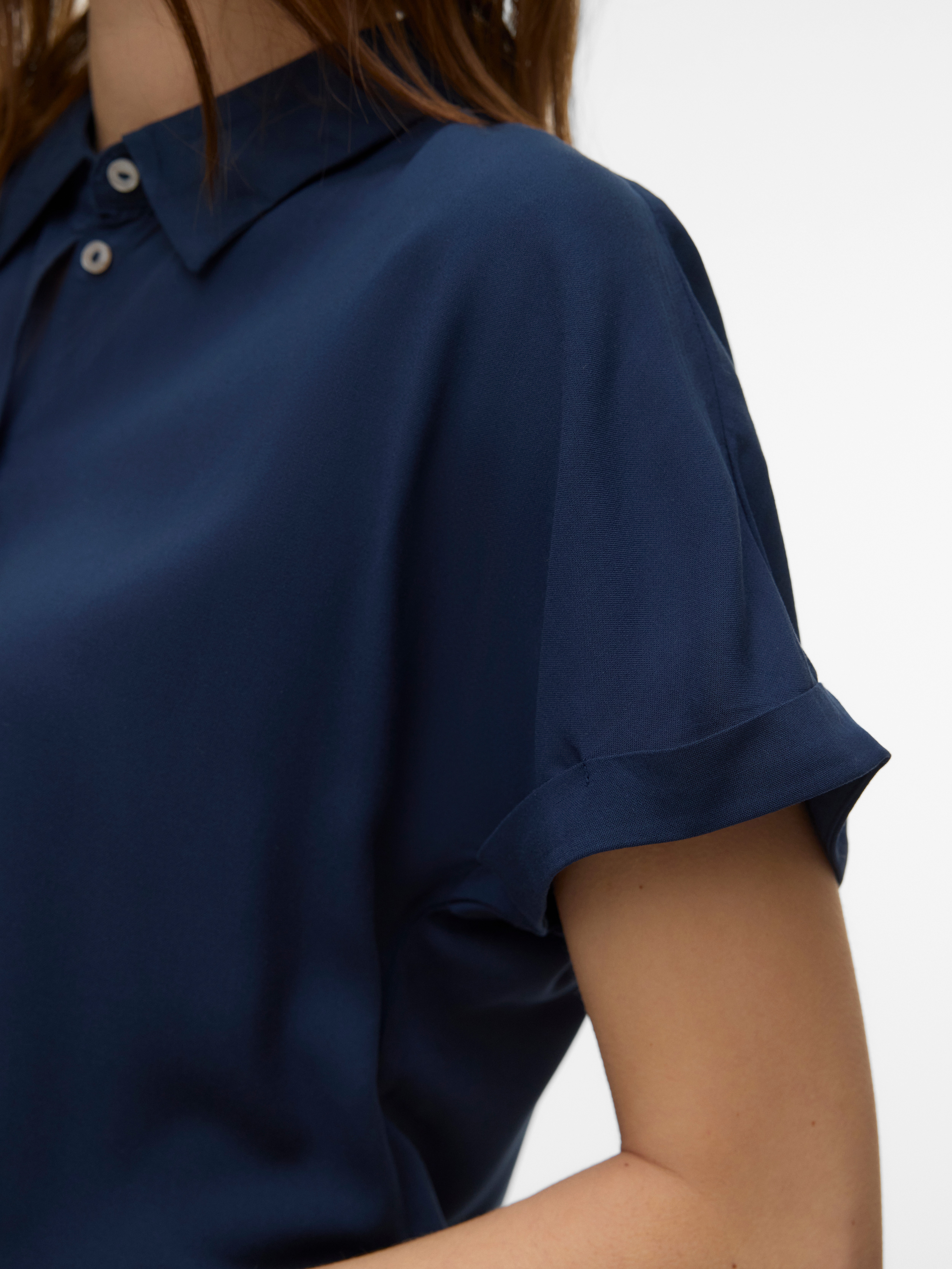 Thumbnail - Vero Moda Kurzarmbluse "VMALICE SS SHIRT WVN NOOS" Viskose