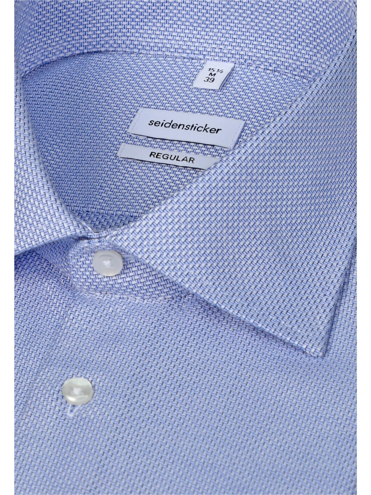 seidensticker Businesshemd »Schwarze Rose« Regular 1/1 Extra lang Kentkragen Struktur