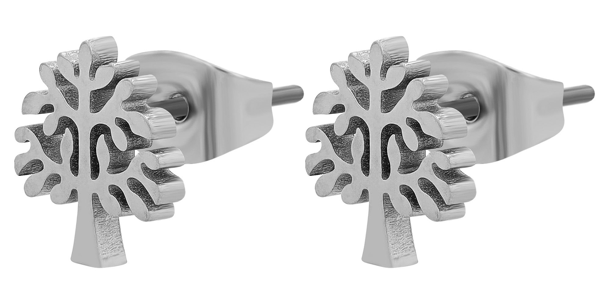 Adelia´s Paar Ohrhänger "Ohrringe – Ohrstecker aus Edelstahl" Ideal zum Verschenken – schlicht und stilvoll