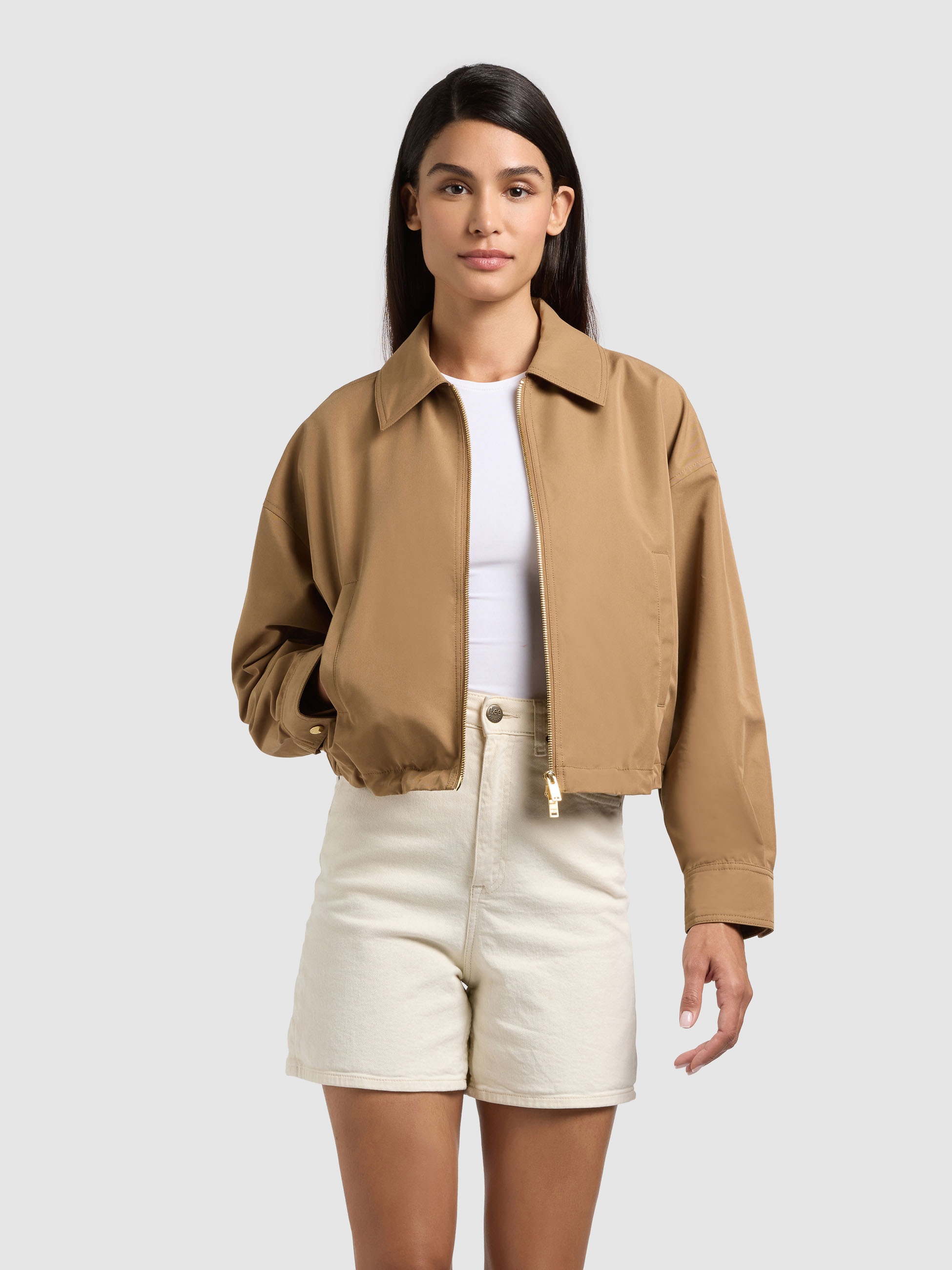 khujo Blouson »TOVEE« ohne Kapuze