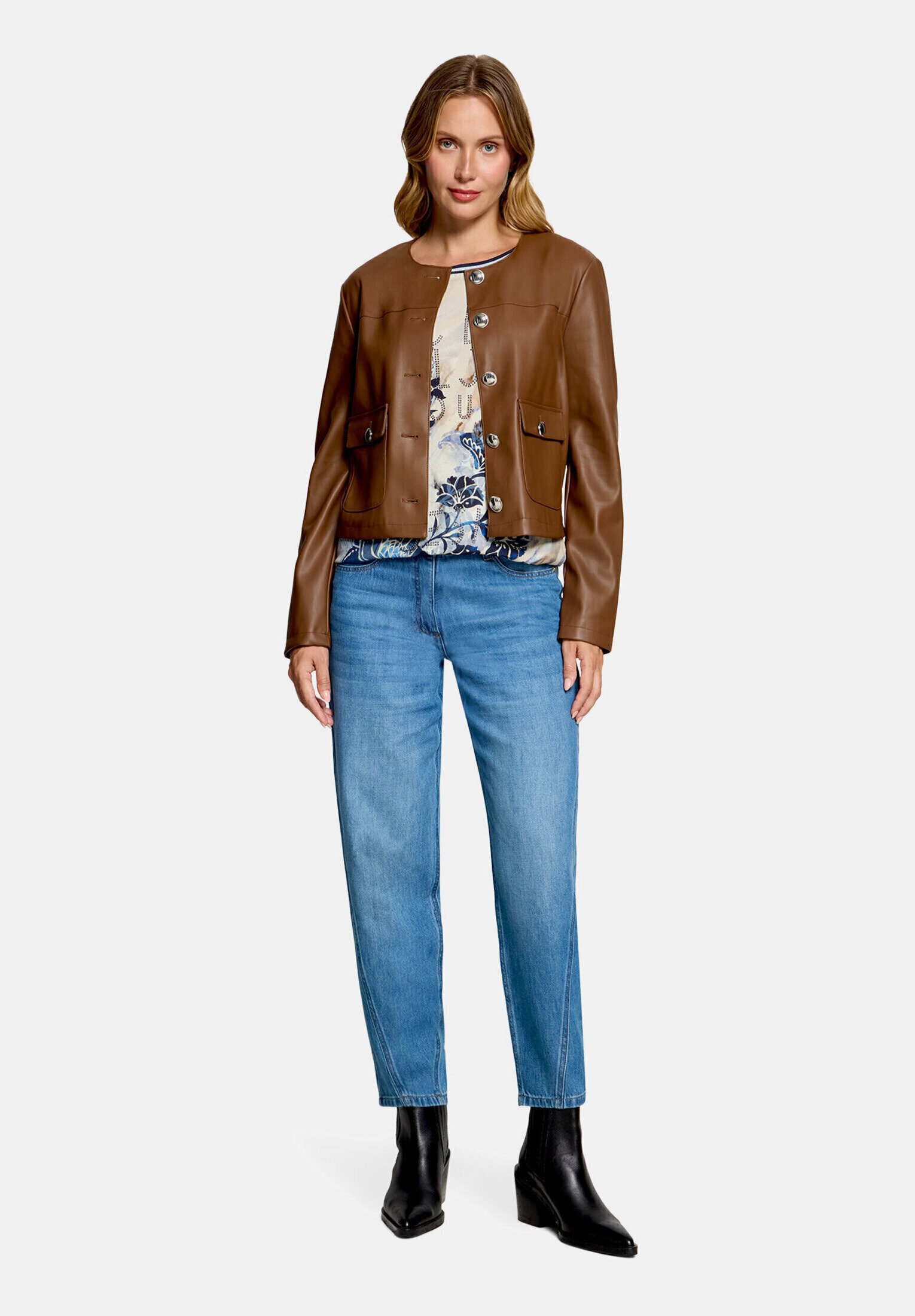 Betty Barclay 3/4-Arm-Shirt "Damen mit Tunnelzug" 1