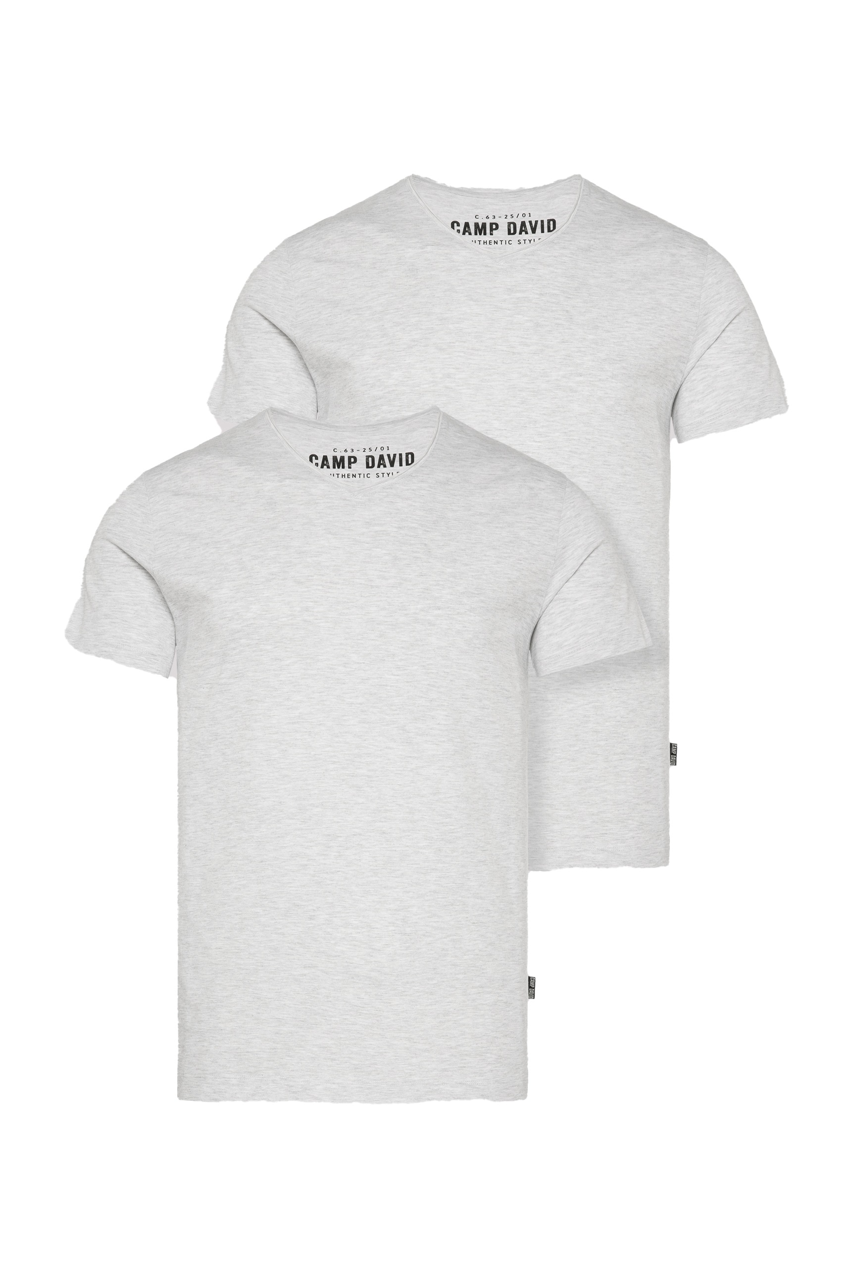 CAMP DAVID V-Shirt, aus Baumwolle
