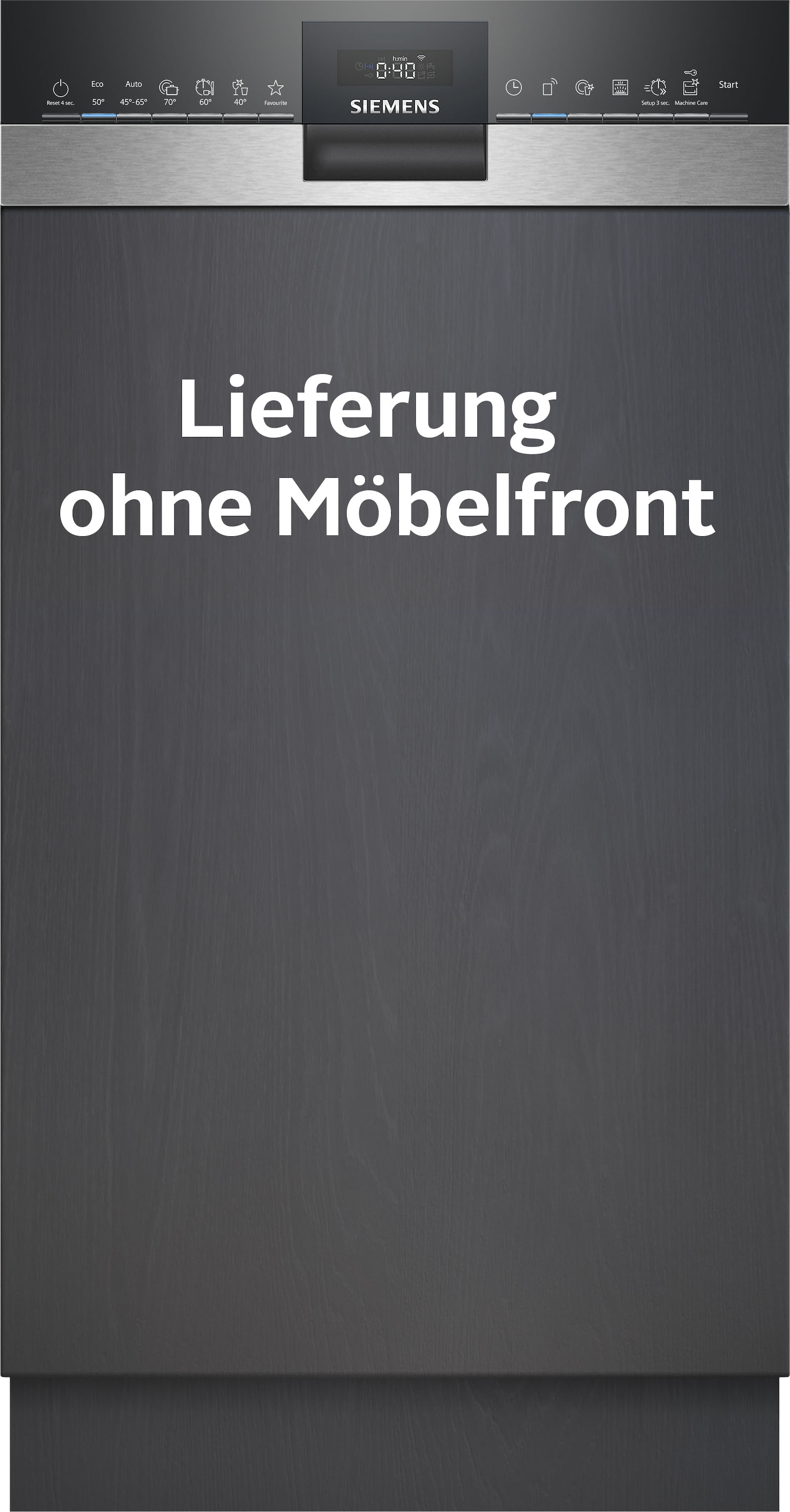 teilintegrierbarer Geschirrspüler »SR55ZS10ME«, iQ500, SR55ZS10ME, 10 Maßgedecke