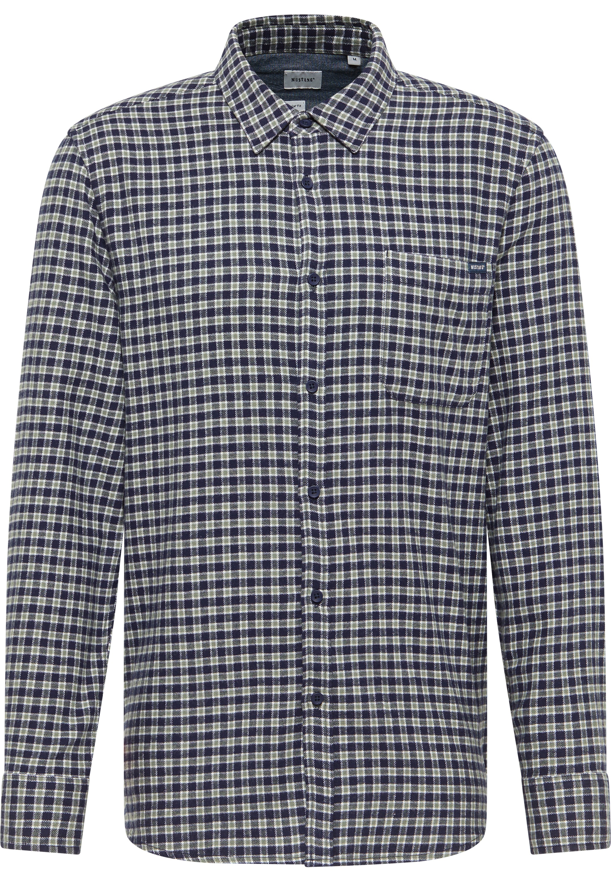 MUSTANG Langarmhemd "Herren Style Eastbridge" günstig online kaufen