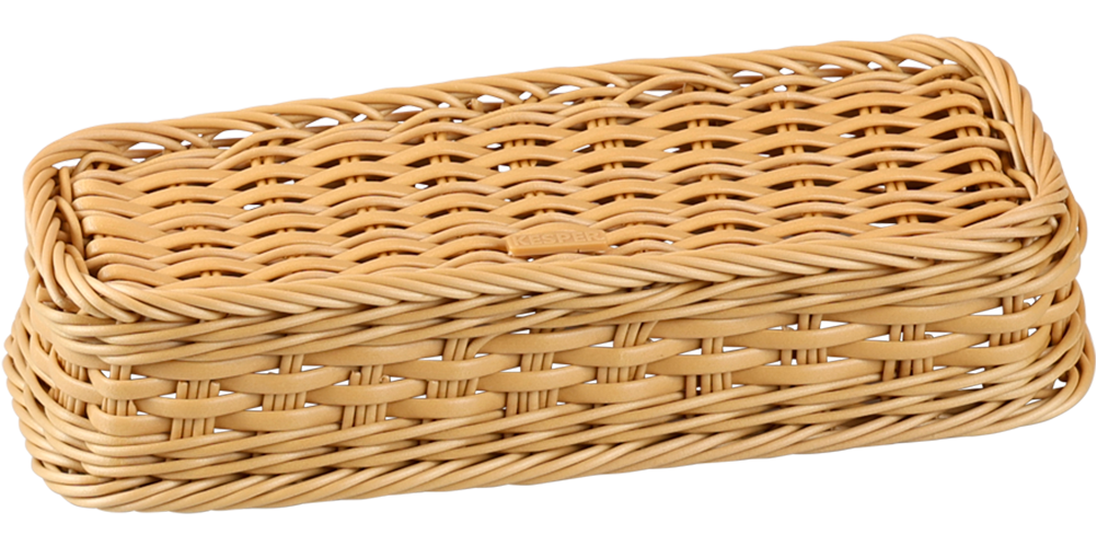 KESPER® Besteckkorb »Geflecht, 5er Set«, (Set, 5 tlg.), aus Vollkunststoff, PE