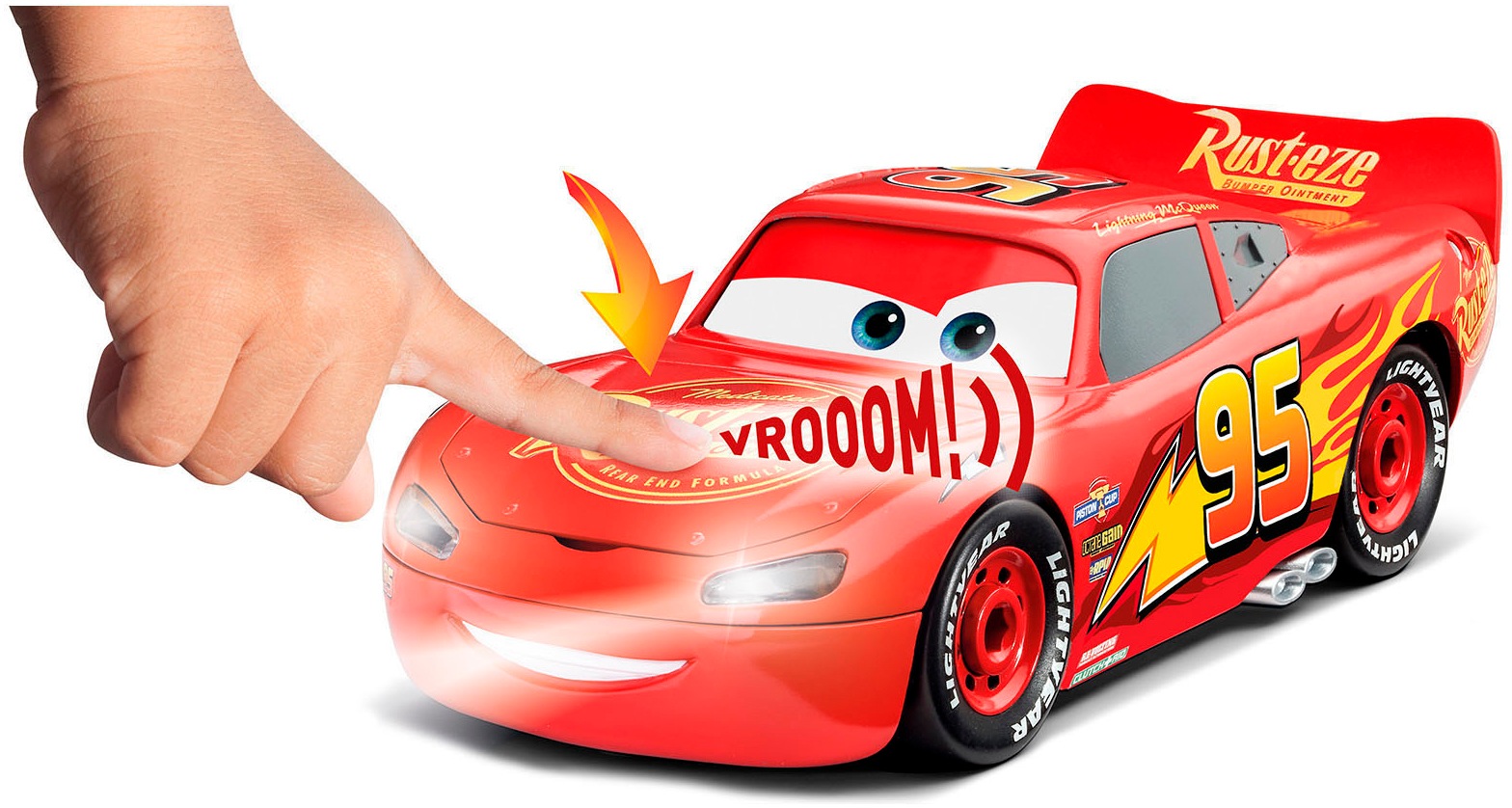 Revell® Modellbausatz »Build&Play, Lightning McQueen Disney Pixar CARS«, mit Licht & Sound