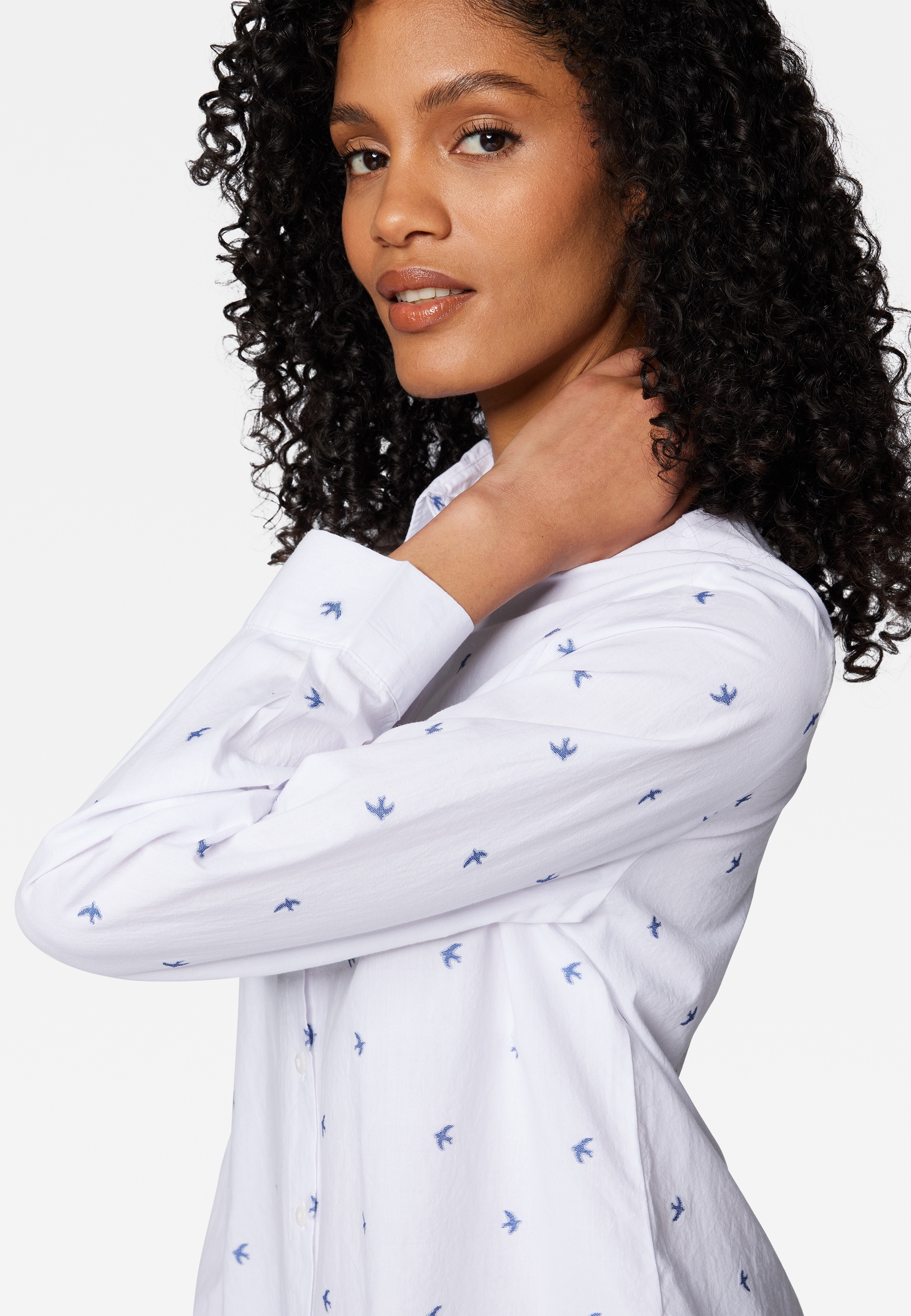 Mavi Hemdbluse »LONG SLEEVE SHIRT«, Bluse mit Muster