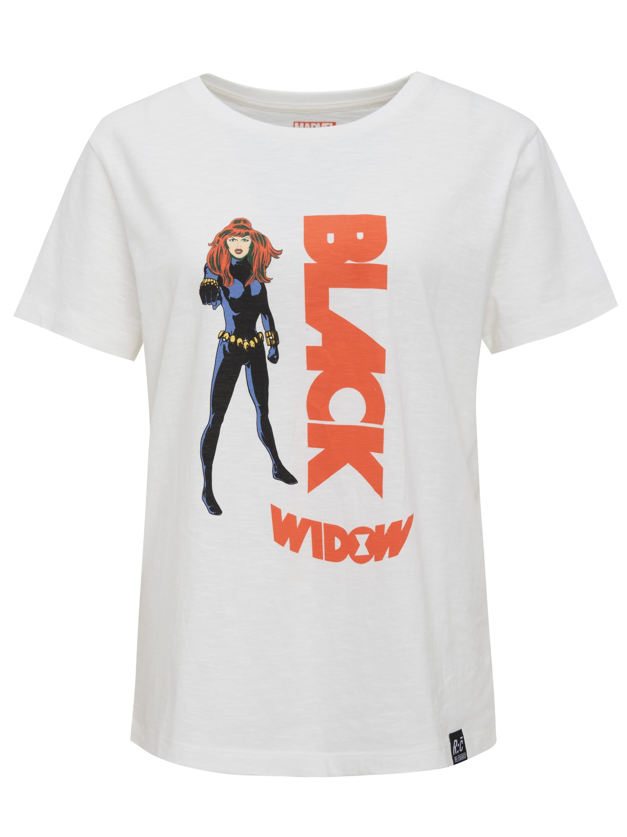 Recovered T-Shirt »Black Widow Graphic Print«, im zeitlosen Design