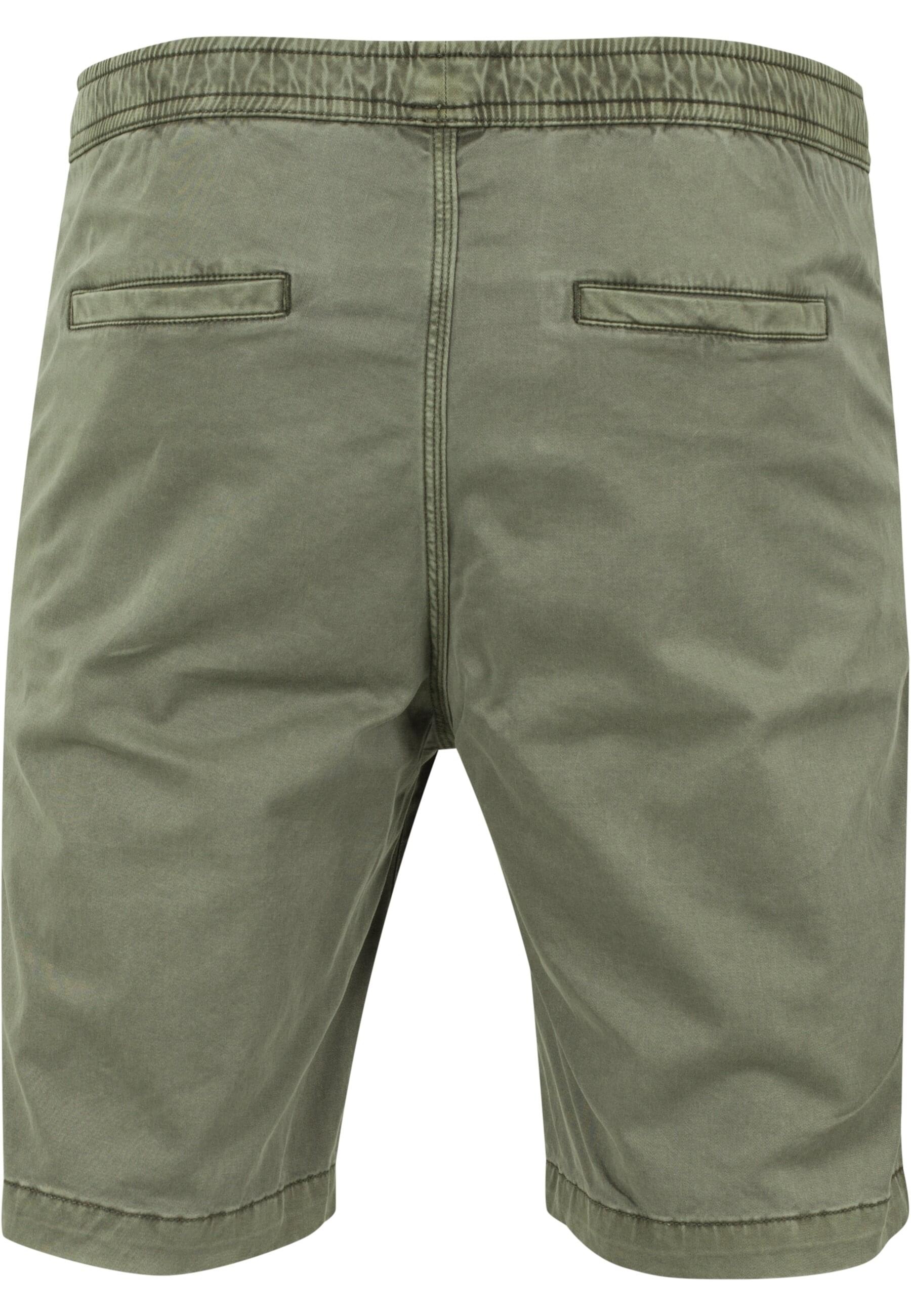 URBAN CLASSICS Stoffhose »Urban Classics Herren Stretch Twill Joggshorts«, (1 tlg.)